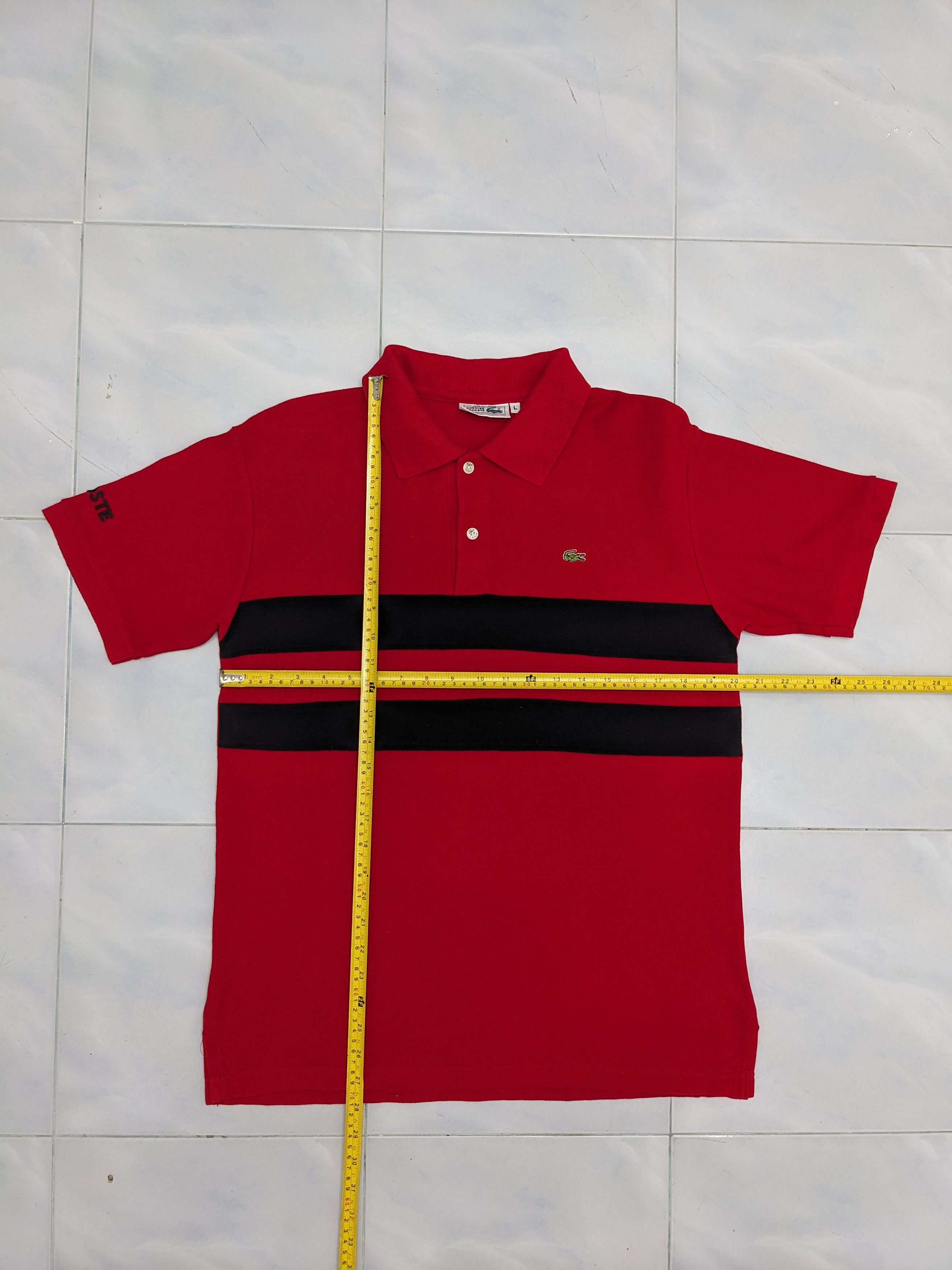 Lacoste VINTAGE LACOSTE MADE IN FRANCE POLO SHIRT Size US L / EU 52-54 / 3 - 6 Thumbnail