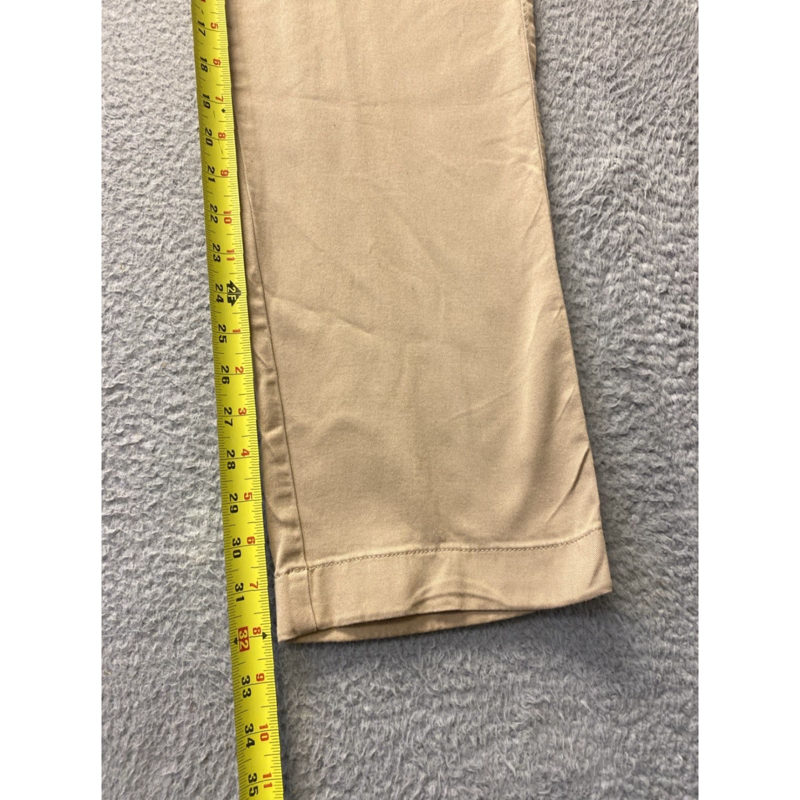 J.Crew J.CREW Chino Pants Men’s 34x32 Light Tan Cotton Straight Leg Classic /0149 Size US 34 / EU 50 - 4 Thumbnail