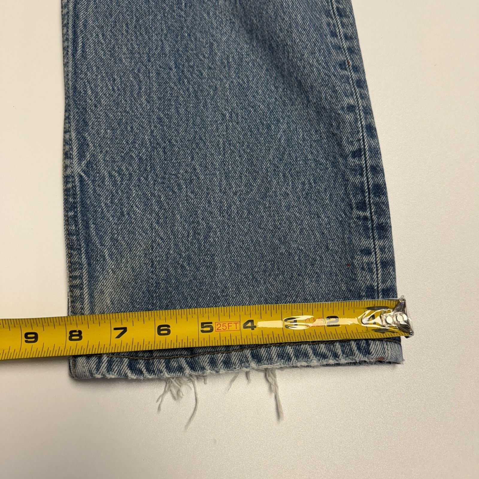 Levi's Vintage 90s Levis 501xx Jeans Made In USA Mens 35x34 (32x30) Size US 35 - 17 Thumbnail