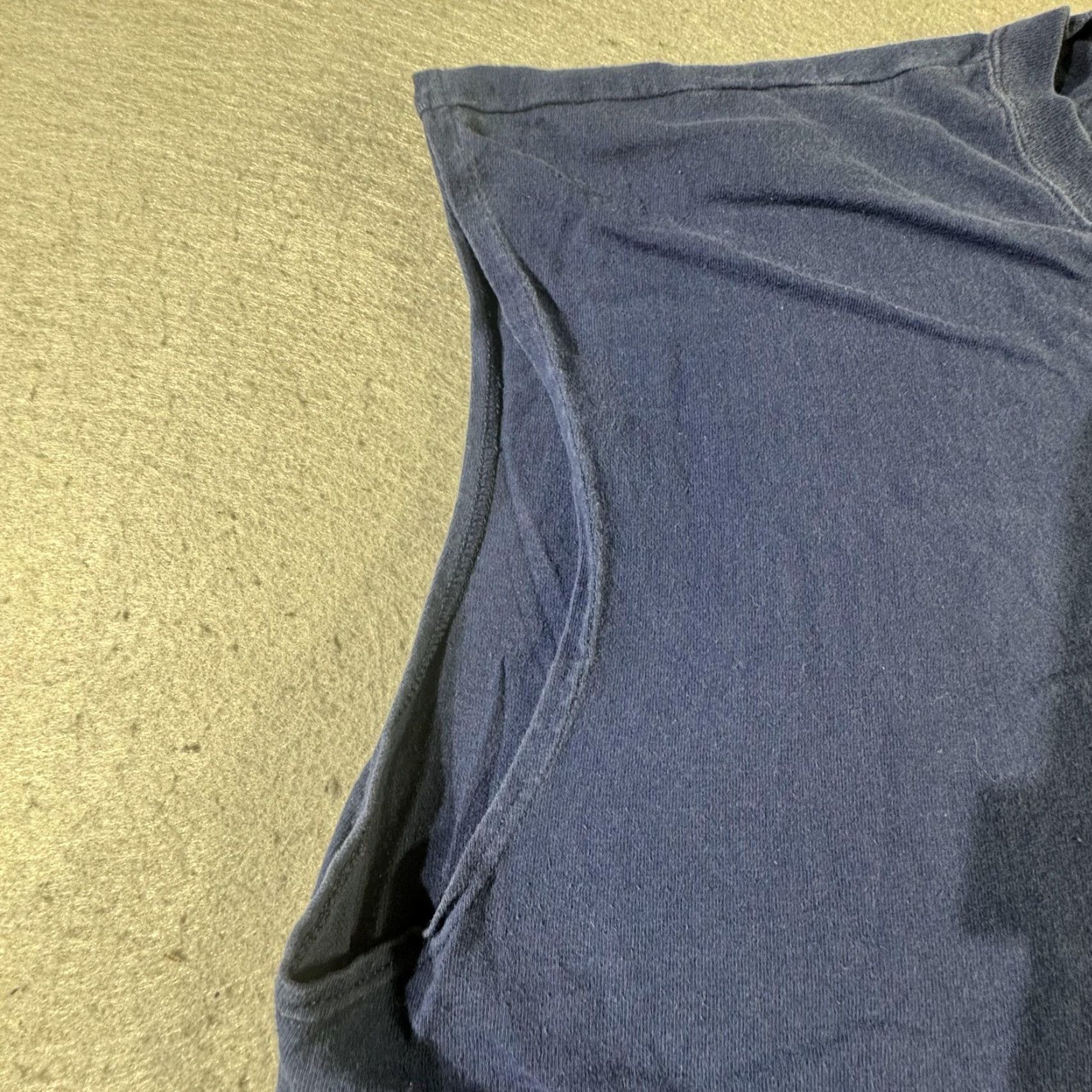 Nike VINTAGE Nike T-Shirt Mens 2XL Sleeveless Sports Retro 90s Made in USA Blue Size US XXL / EU 58 / 5 - 3 Thumbnail