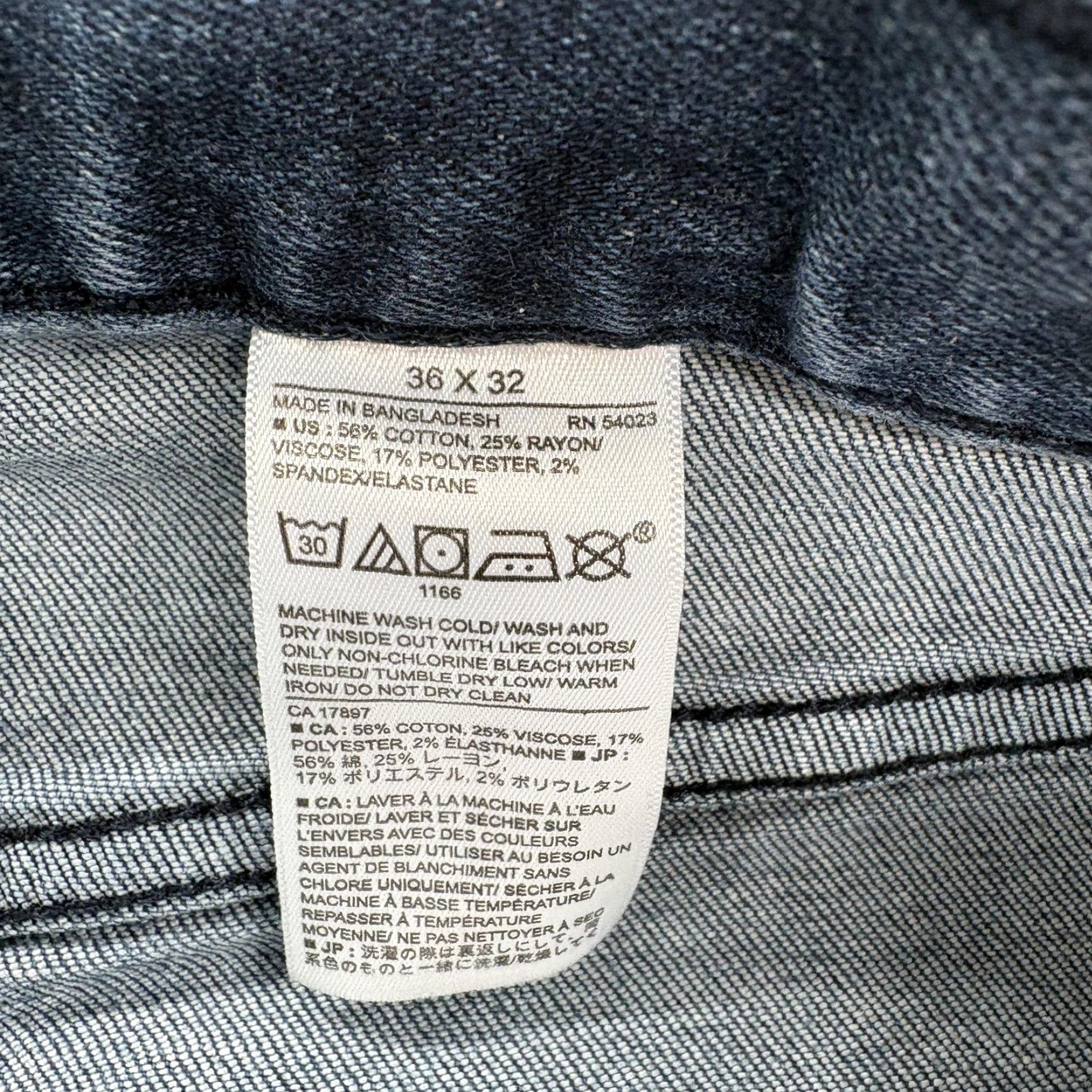 Banana Republic Banana Republic Travel Jeans Mens 36x30 Blue Athletic Taper Stretch Denim Pants Size US 36 / EU 52 - 5 Thumbnail