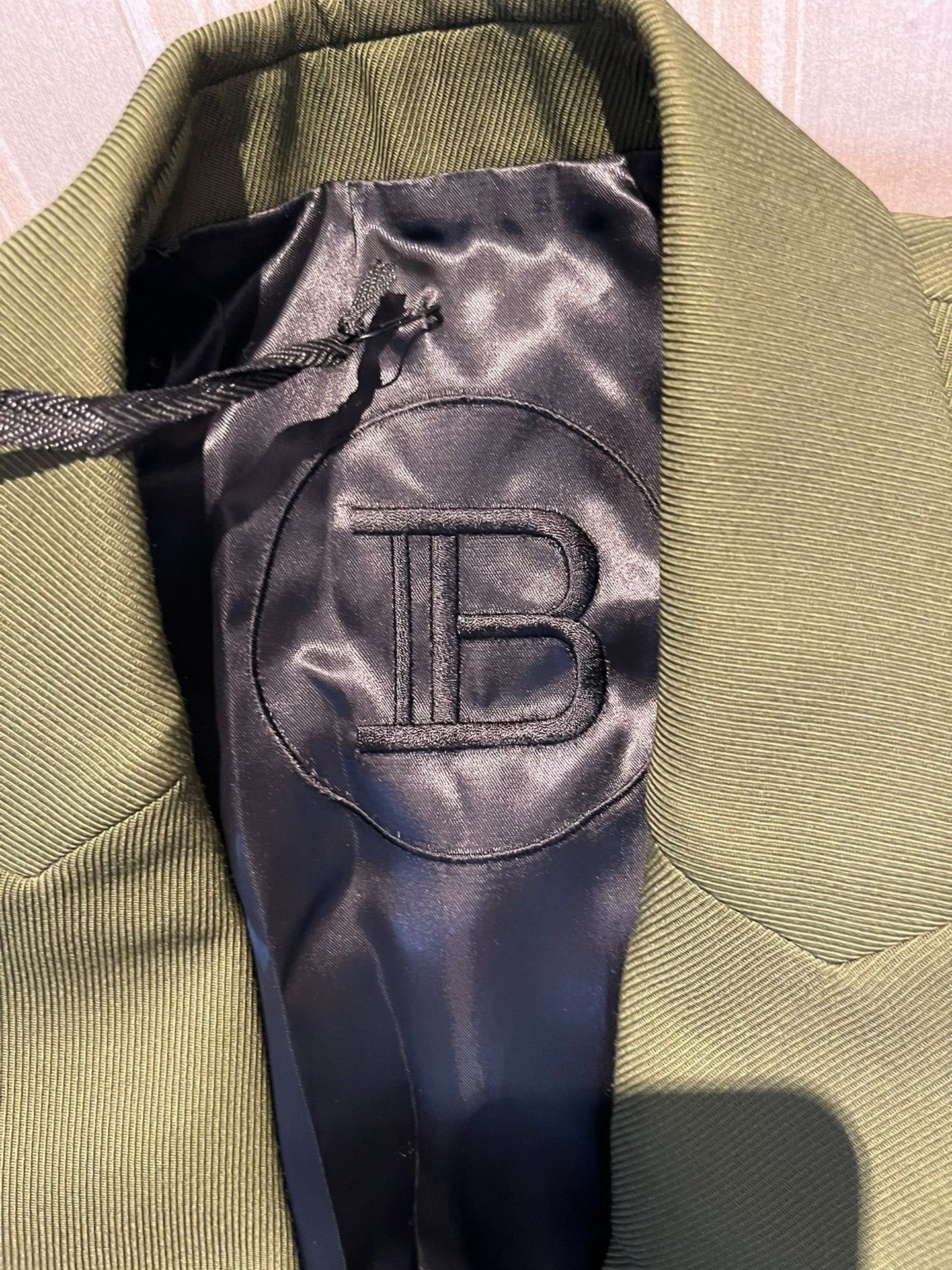 Balmain Balmain Olive Green Double-Breasted Blazer 46 Size US S / EU 44-46 / 1 - 4 Thumbnail