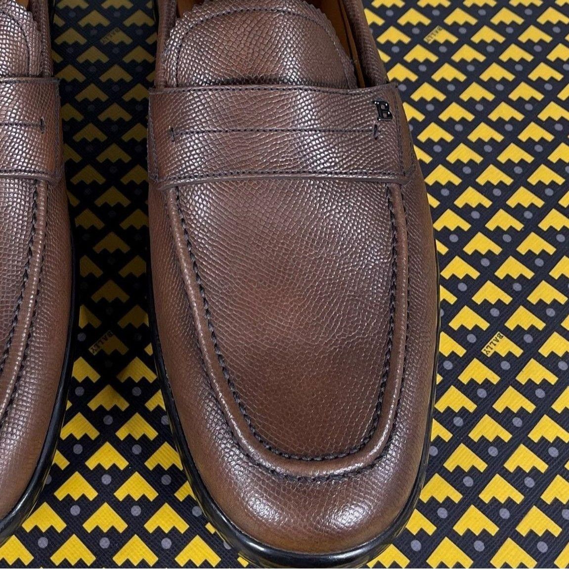 Bally Bally Milno Coffee Leather Loafers US 6 Size US 6 / EU 39 - 7 Thumbnail
