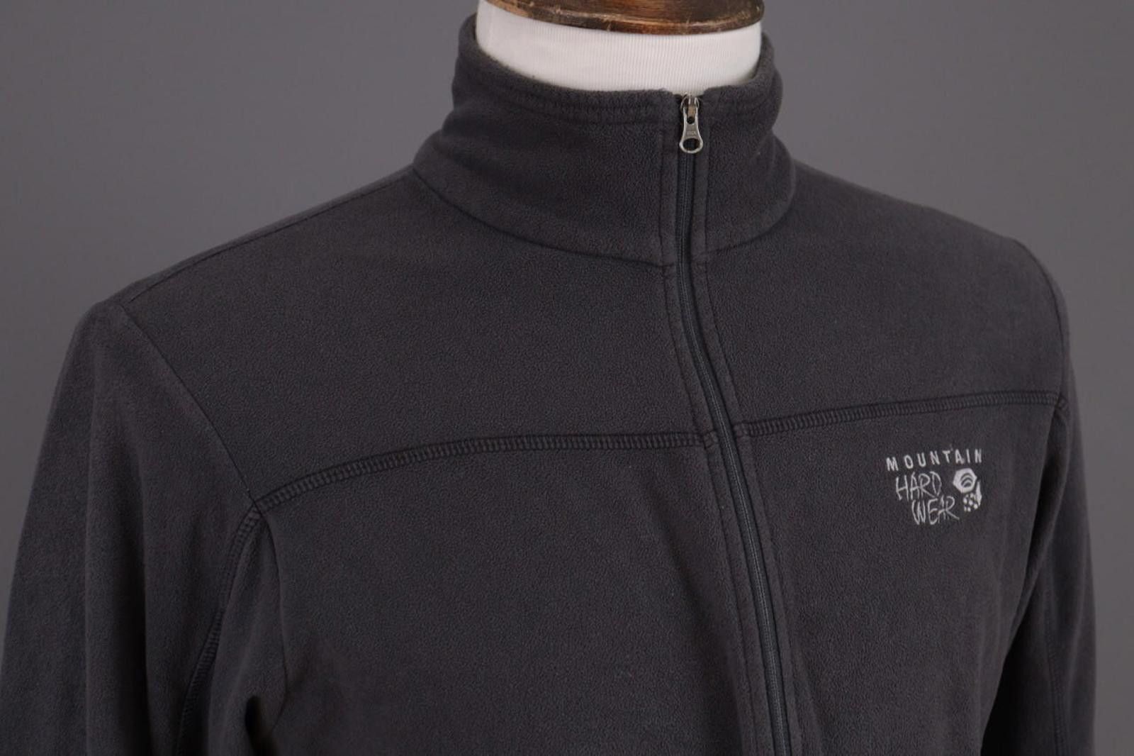 Mountain Hardwear Mountain Hardwear Gray 1/4 Zip Hiking Fleece Jacket Size M Size US M / EU 48-50 / 2 - 7 Thumbnail