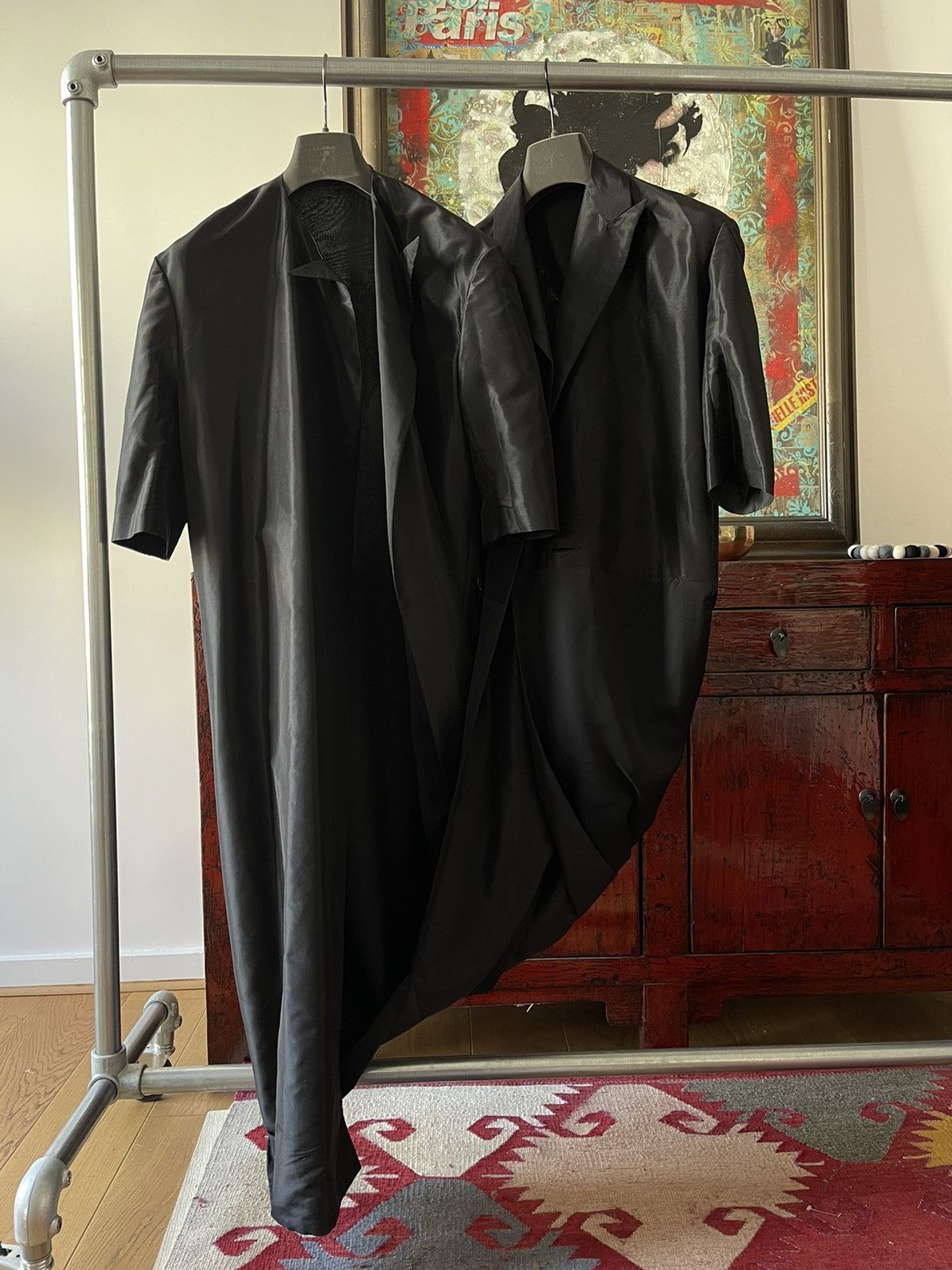 Yohji Yamamoto Yohji Yamamoto SS 2001 Double Layered Coat Size S / US 4 / IT 40 - 1 Thumbnail