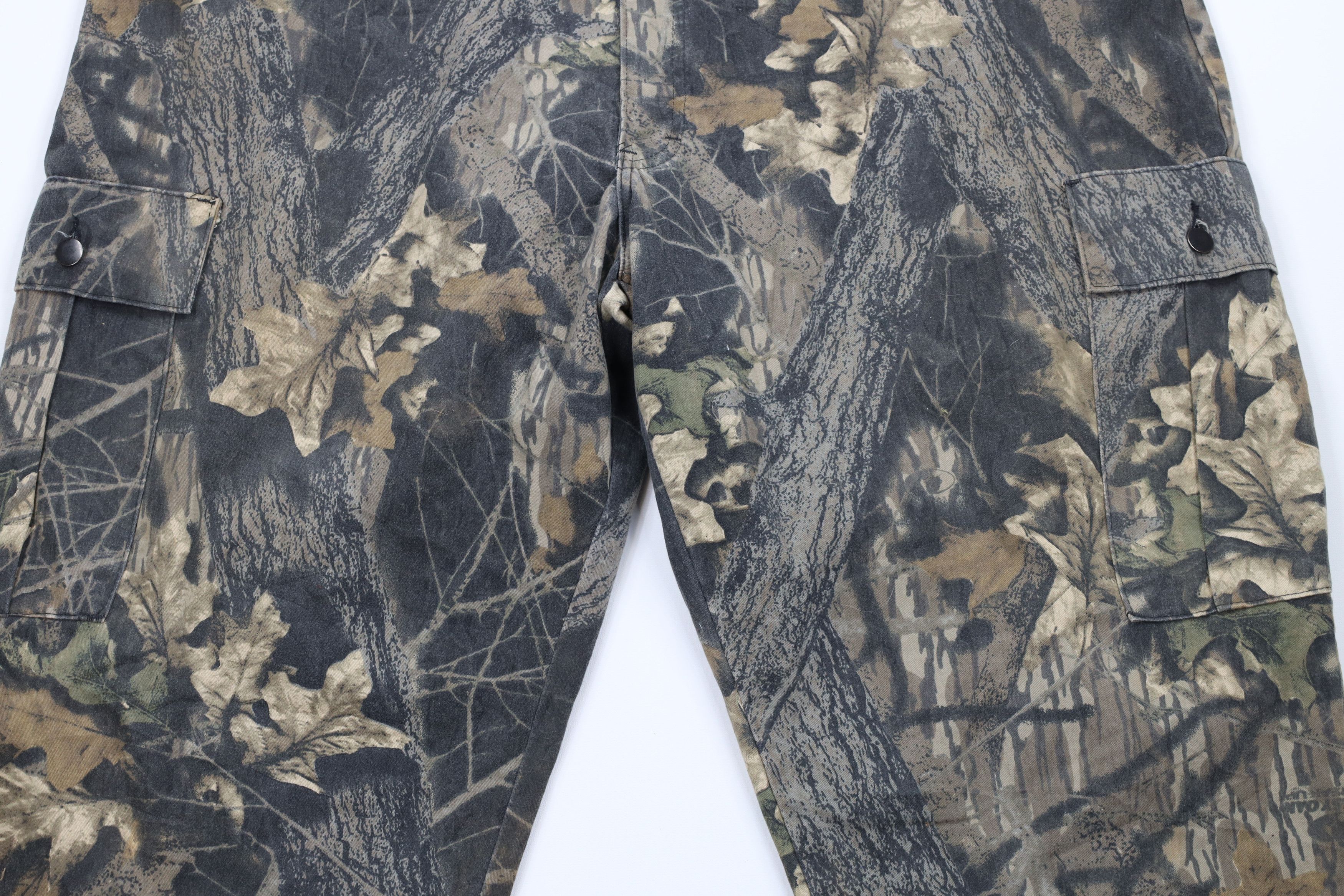 Vintage Vintage 90s Streetwear Camouflage Wide Leg Cargo Pants USA Size US 40 / EU 56 - 3 Thumbnail