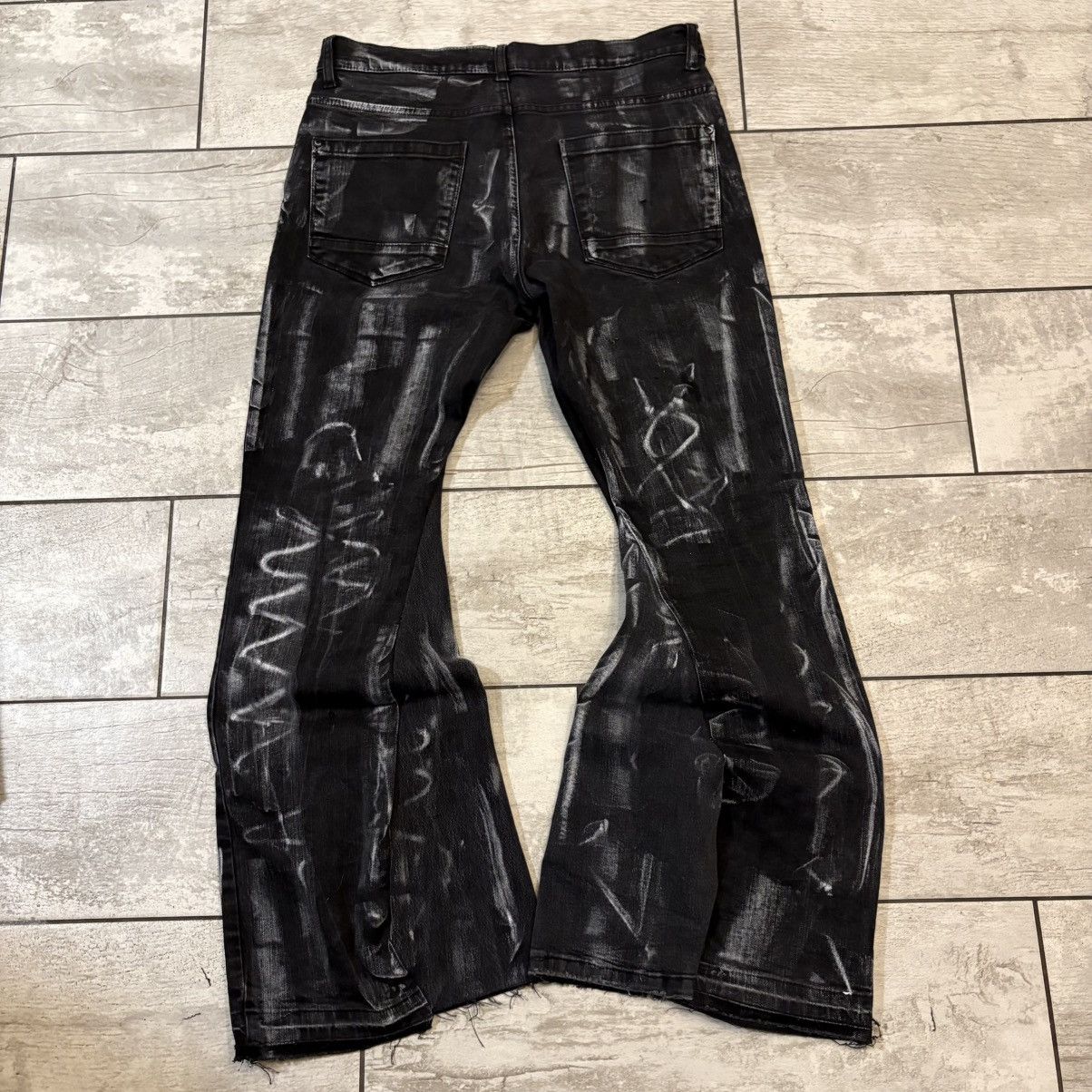 Japanese Brand custom laces bootcut jeans Size US 30 / EU 46 - 3 Thumbnail