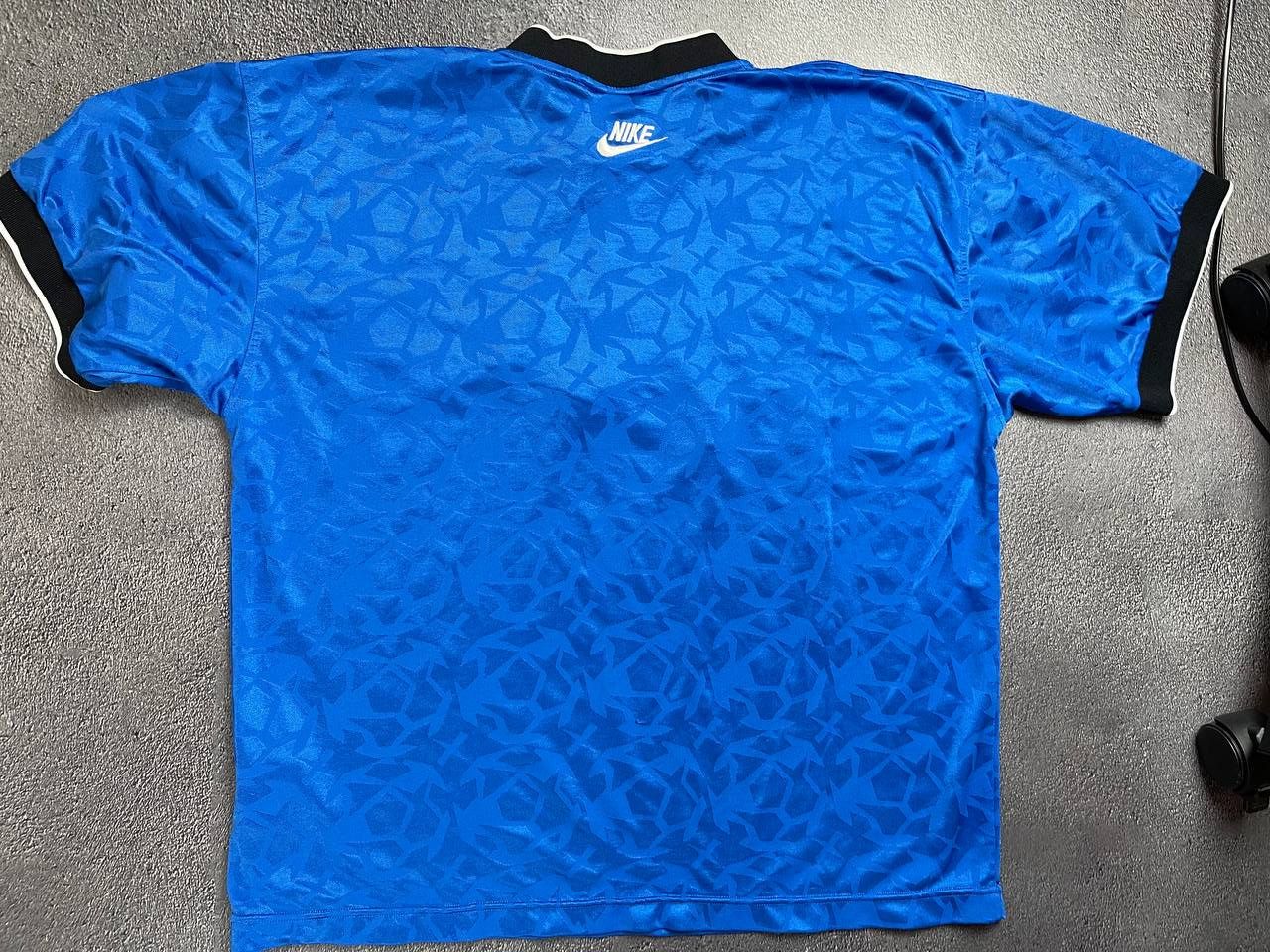 Nike Vintage Nike premier blue t shirt y2k Size US XL / EU 56 / 4 - 2 Thumbnail