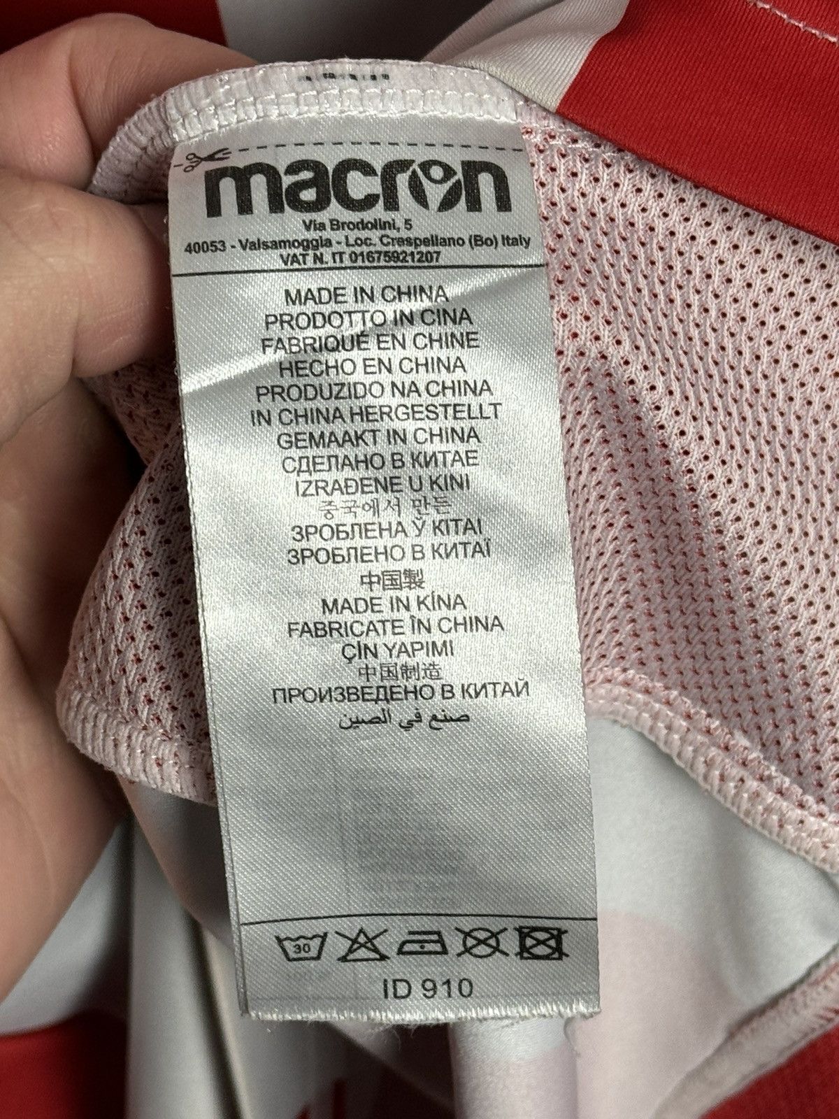 Macron Stoke City 17/18 Home Football Jersey Size US M / EU 48-50 / 2 - 24 Thumbnail