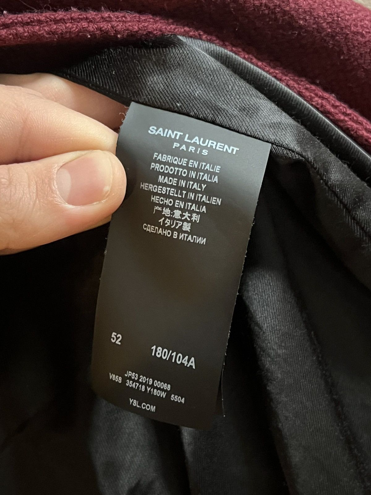 Hedi Slimane × Saint Laurent Paris Saint Laurent Teddy Jacket Size US L / EU 52-54 / 3 - 6 Thumbnail