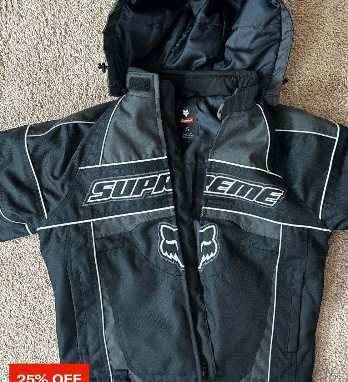 Supreme Supreme Shanghai box logo hoodie hooded small size