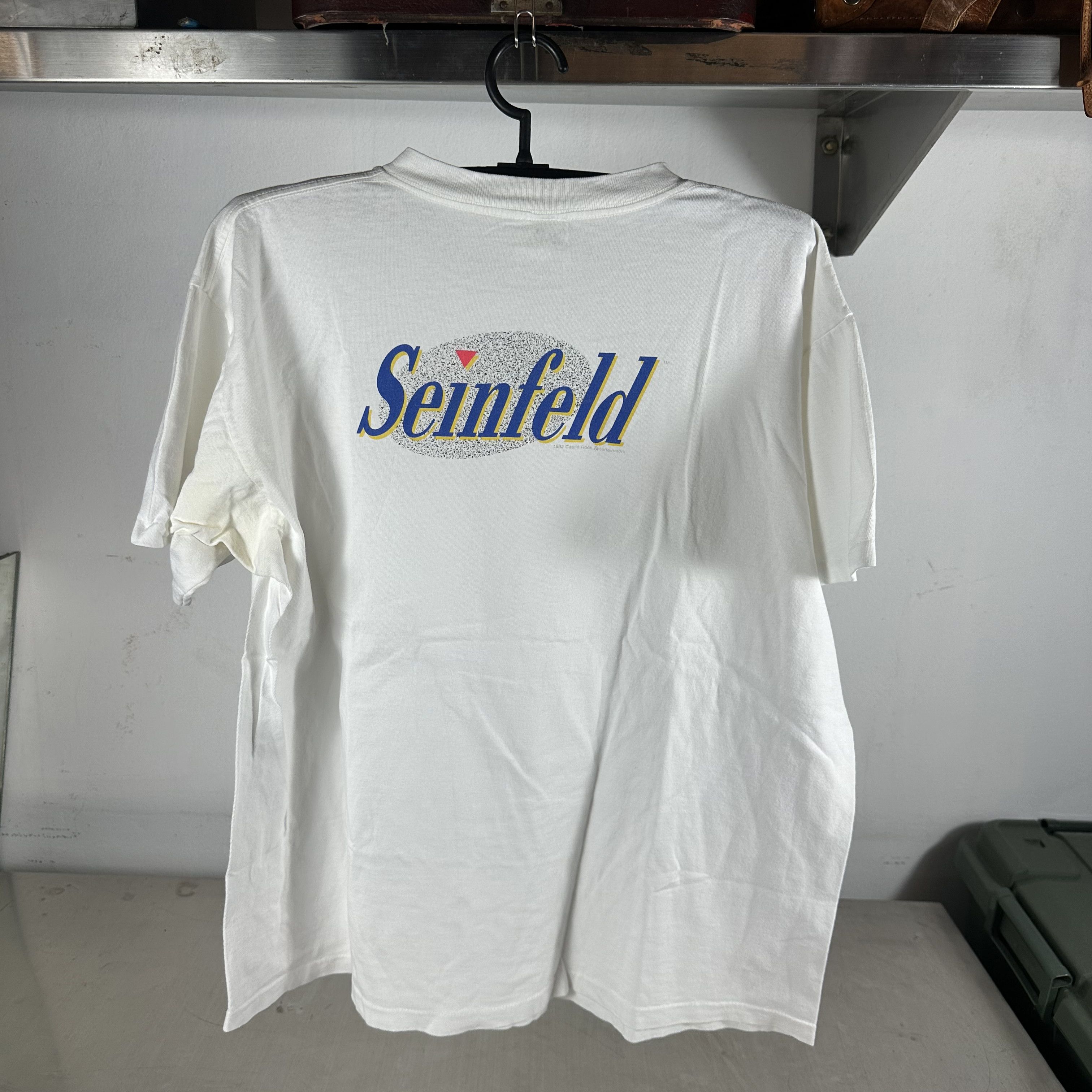 Vintage 1993 Seinfeld Kramer Pretzels Are Making Me Thirsty Tee Size US XL / EU 56 / 4 - 3 Thumbnail