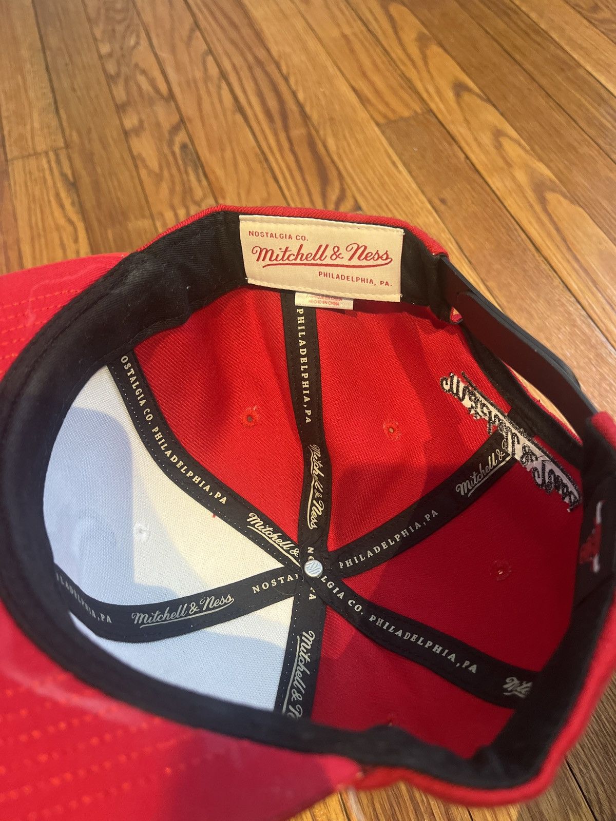 Mitchell & Ness × Vintage Mitchell and ness bulls SnapBack Size ONE SIZE - 4 Thumbnail