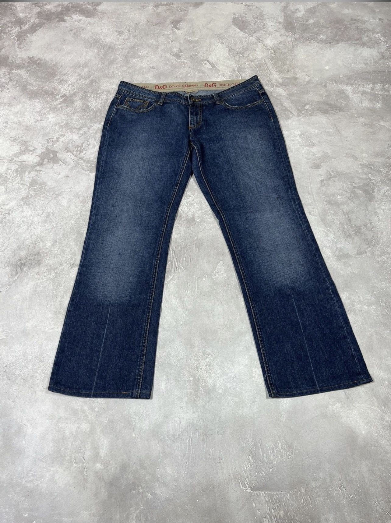 Dolce & Gabbana Vintage Dolce Gabbana Baggy Jeans Size 31" - 3 Thumbnail