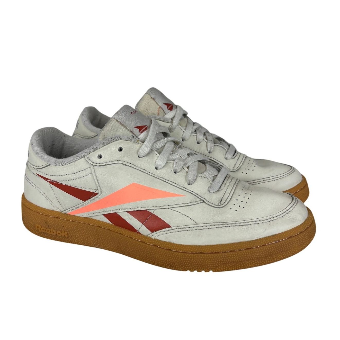 Reebok Reebok Club C Classic Vector Leather Trainers Sneakers Sz 8 Size US 8 / EU 41 - 1 Thumbnail
