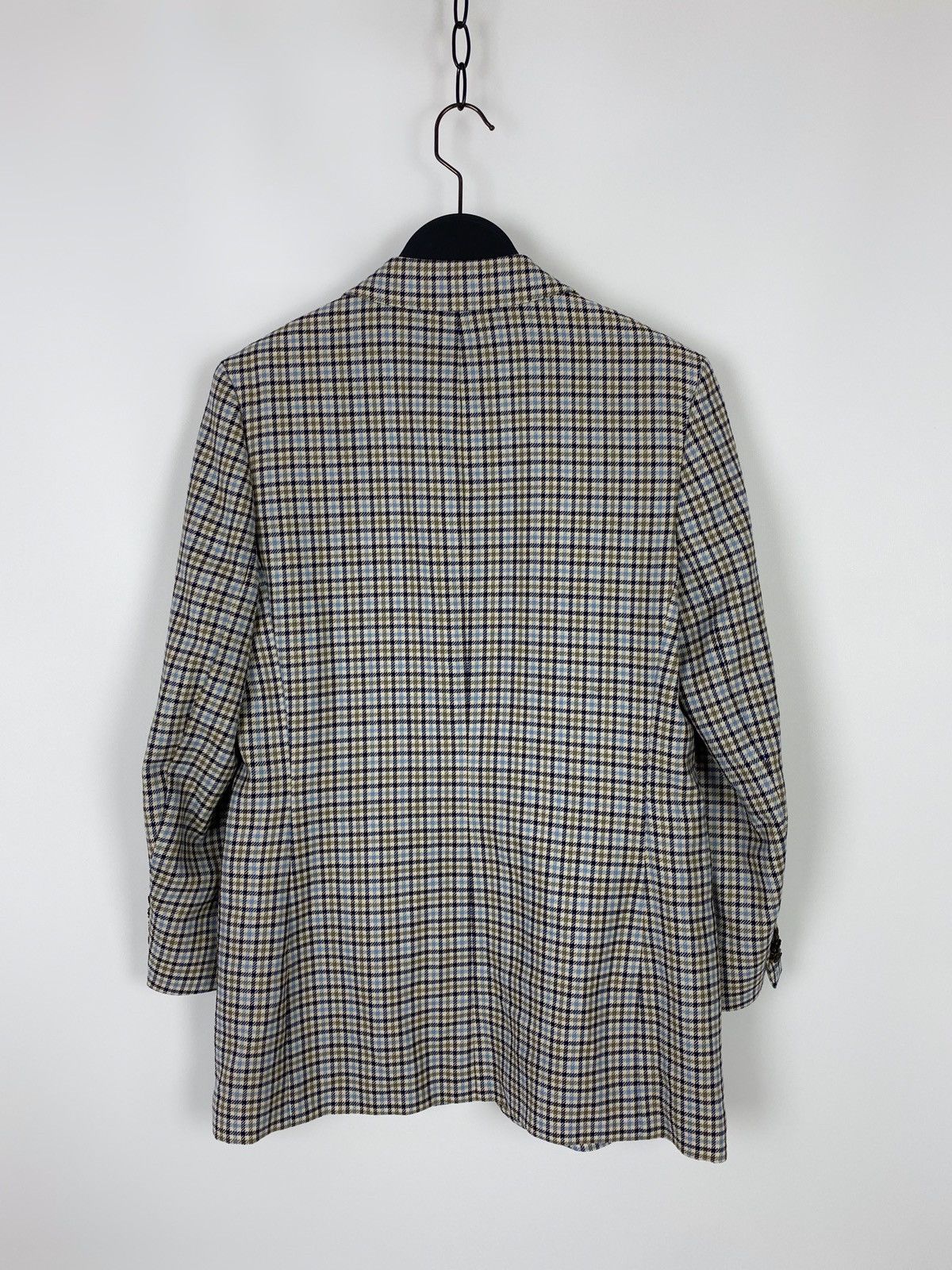 Aquascutum Aquascutum Wool Check Blazer Jacket Size S / US 4 / IT 40 - 7 Thumbnail