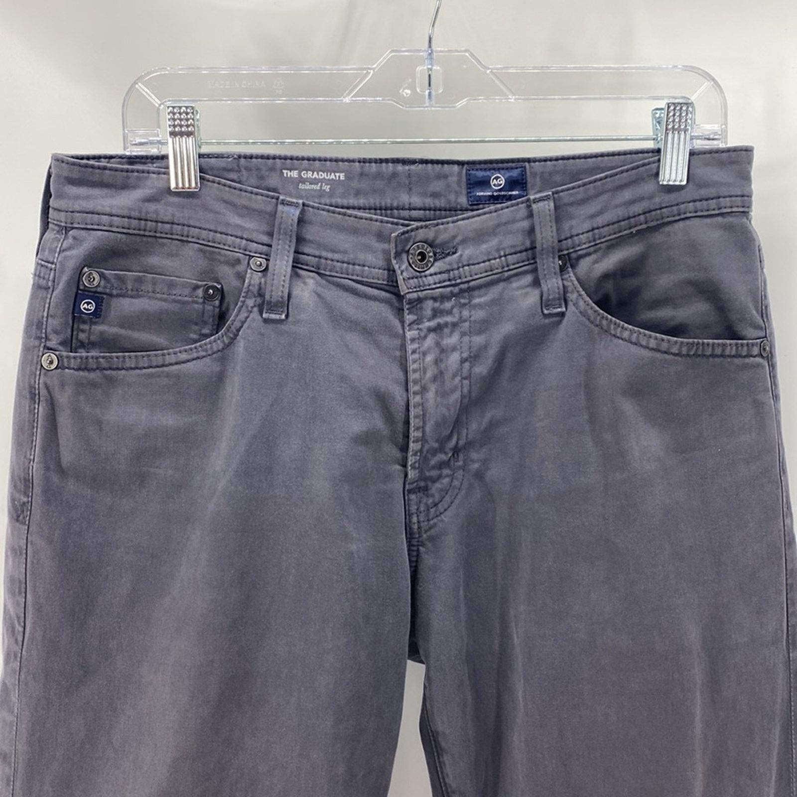 AG Adriano Goldschmied Ag Adriano Goldschmied the graduate tailored leg jean sz 32 Size US 32 / EU 48 - 2 Thumbnail