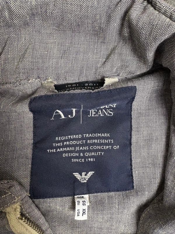 Emporio Armani Emporio Armani 30 Anniversary Linen Utility Jacket Size US L / EU 52-54 / 3 - 9 Thumbnail