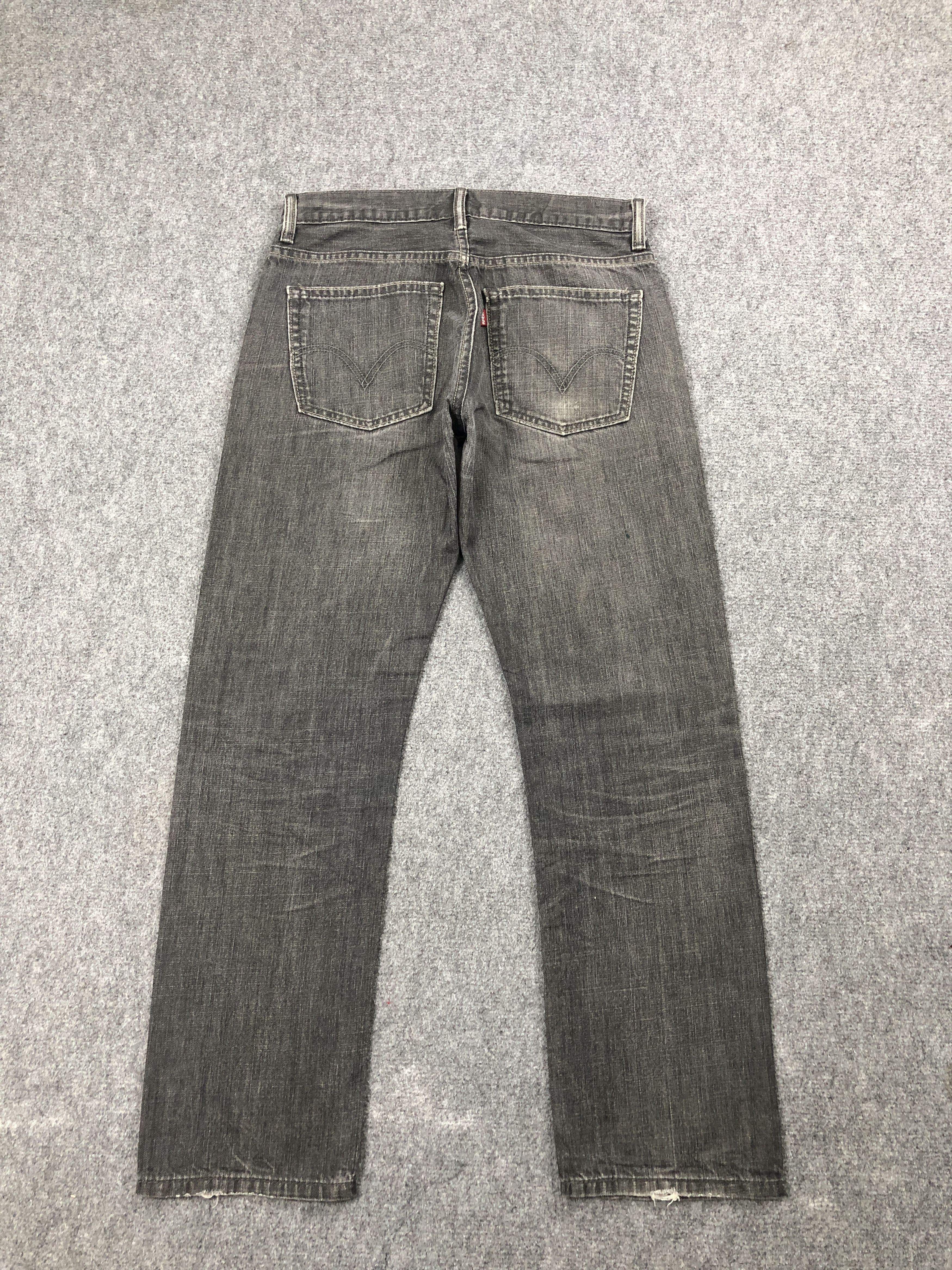 Levi's Vintage Levis 513 Slim FitnFaded Black Jeans DP2517 Size US 30 / EU 46 - 3 Thumbnail