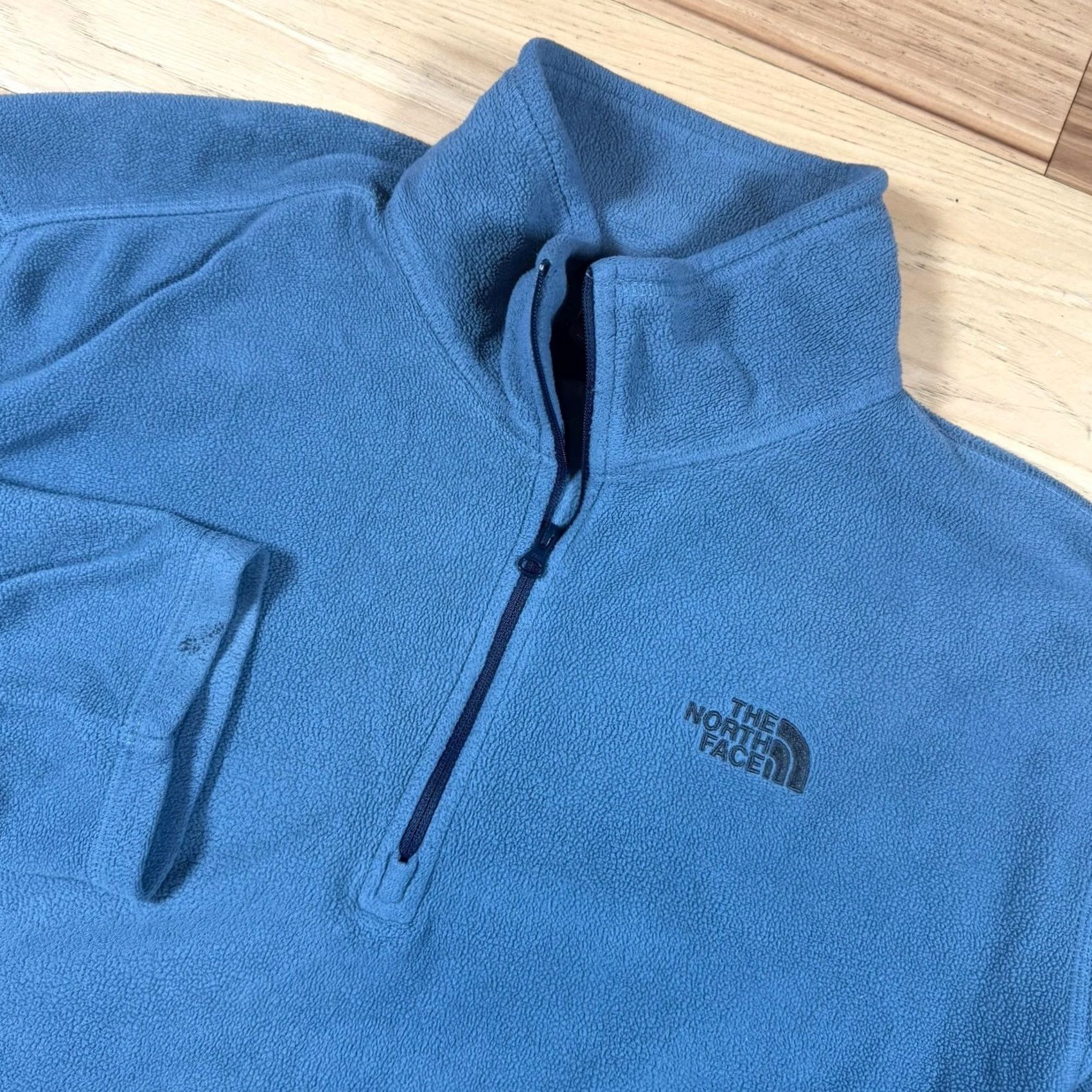 The North Face The North Face Fleece Sweater Mens Large Blue Size US L / EU 52-54 / 3 - 2 Thumbnail