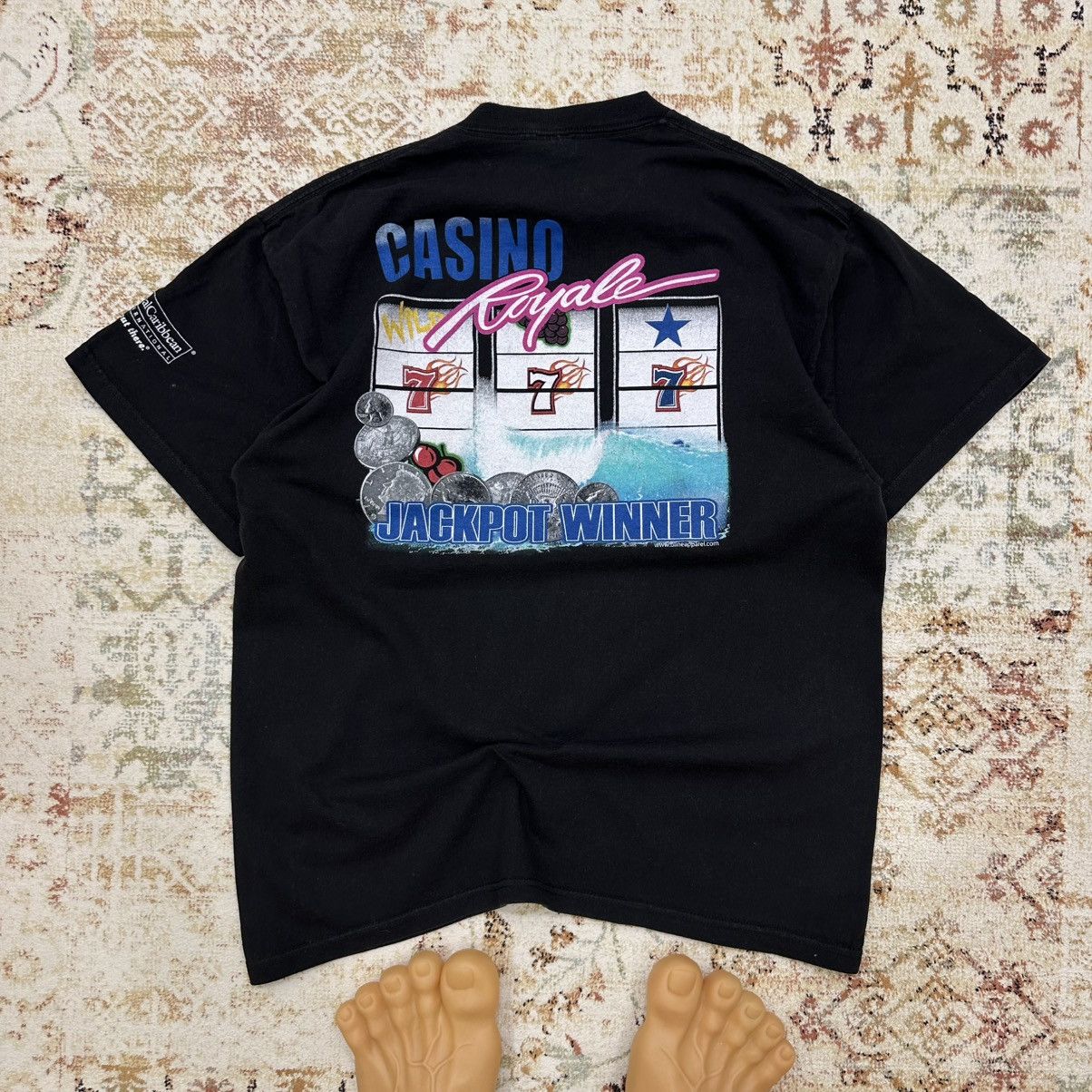 Vintage Vintage Adult” Casino Royale Jackpot Winner” T-shirts Size US L / EU 52-54 / 3 - 1 Thumbnail