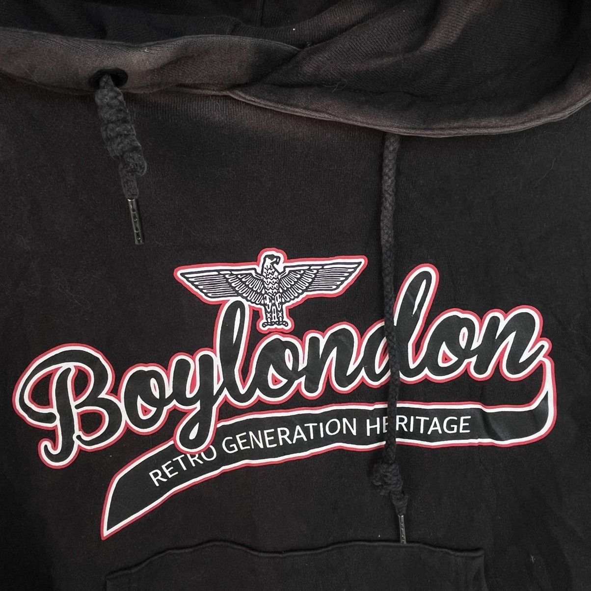 Other Vintage Boy London Black Hoodie With Red Accents Size S Size US S / EU 44-46 / 1 - 7 Thumbnail