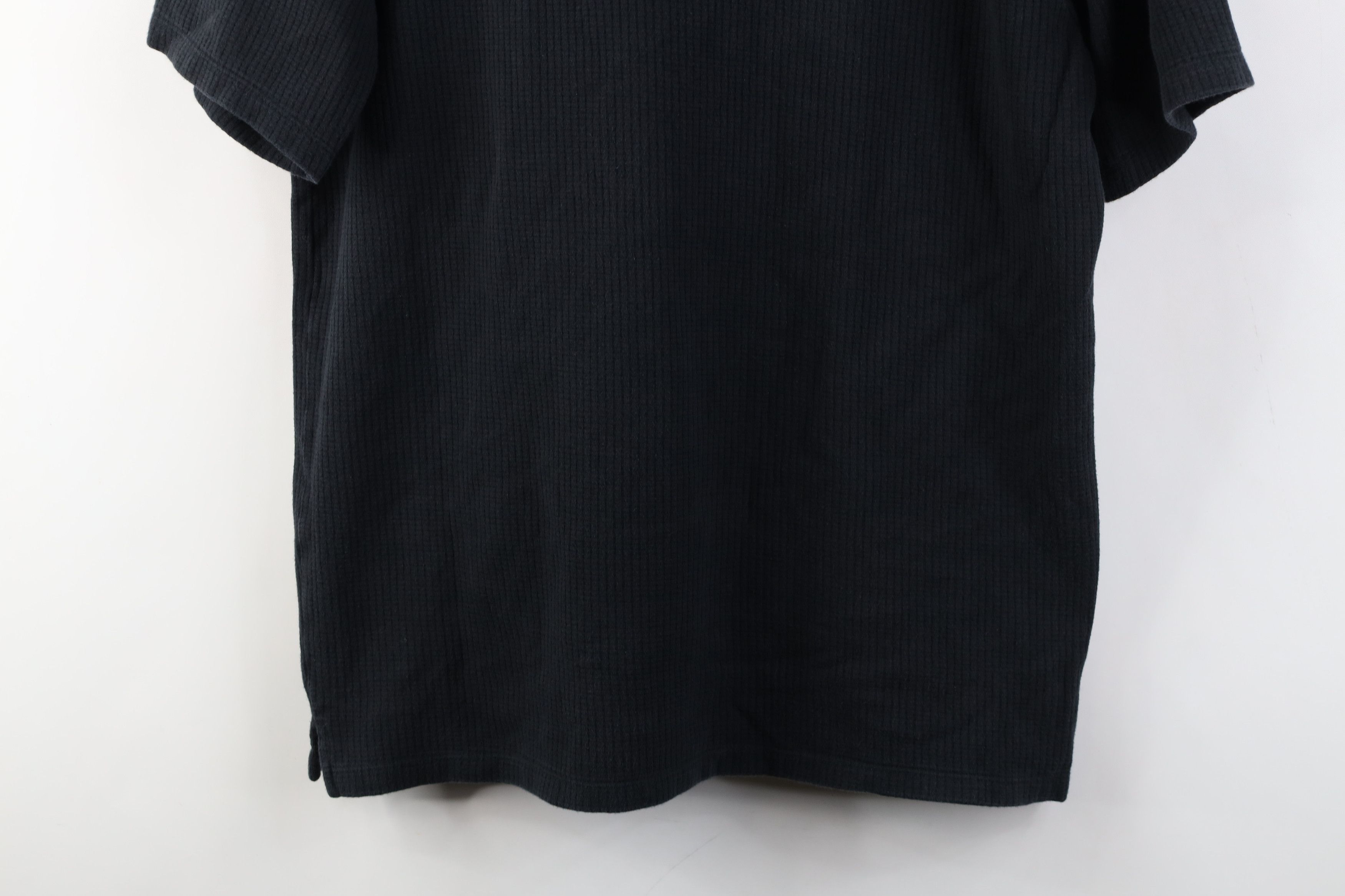 Vintage Vintage 90s Streetwear Knit Looped Collar Polo Black USA Size US M / EU 48-50 / 2 - 3 Thumbnail