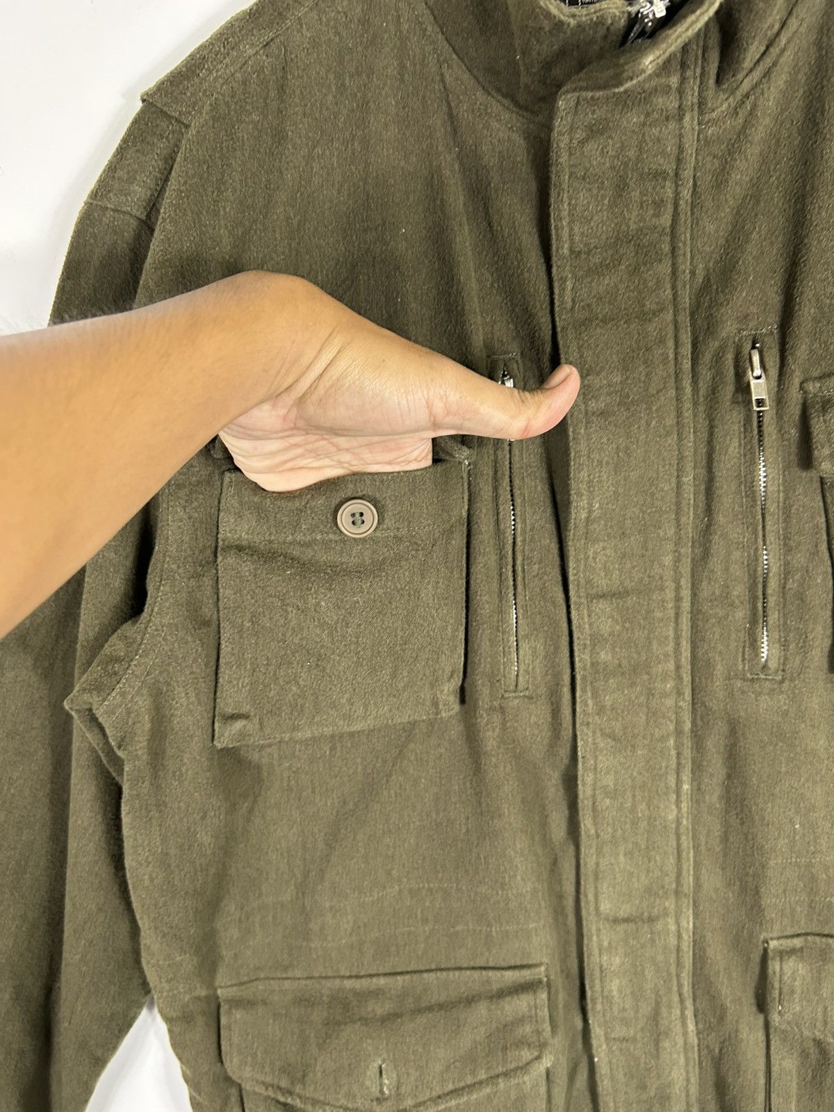 Japanese Brand 🔥TocToc Workwear Military Zipper Jacket Size US M / EU 48-50 / 2 - 7 Thumbnail