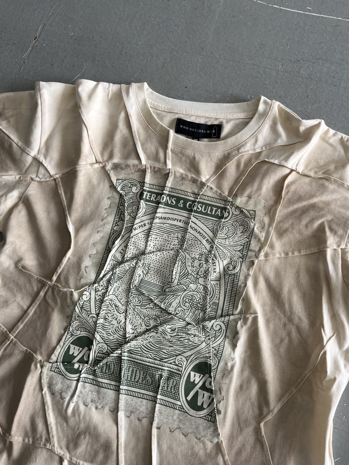 Who Decides War Who Decides War Sun Faded T Shirt (unisex) Size US XXL / EU 58 / 5 - 4 Thumbnail