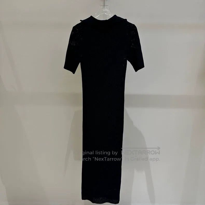Fendi Fendi Polo Collar Medium-length Hollow-out Short-sleeved D Size XS / US 0-2 / IT 36-38 - 2 Thumbnail