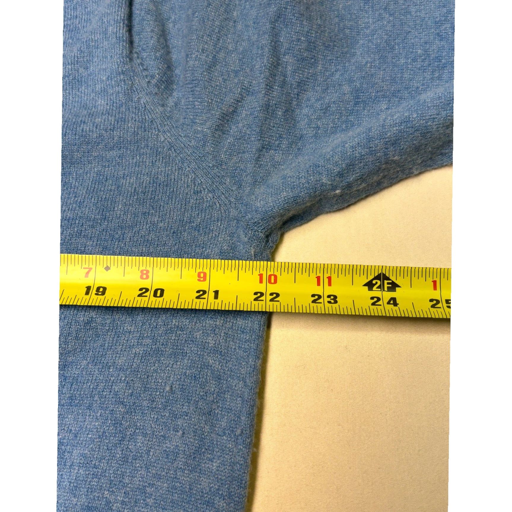 Peter Millar Peter Millar Mens 2XL Blue 100% Cashmere 1/4 Zip Sweater Size US XXL / EU 58 / 5 - 5 Thumbnail