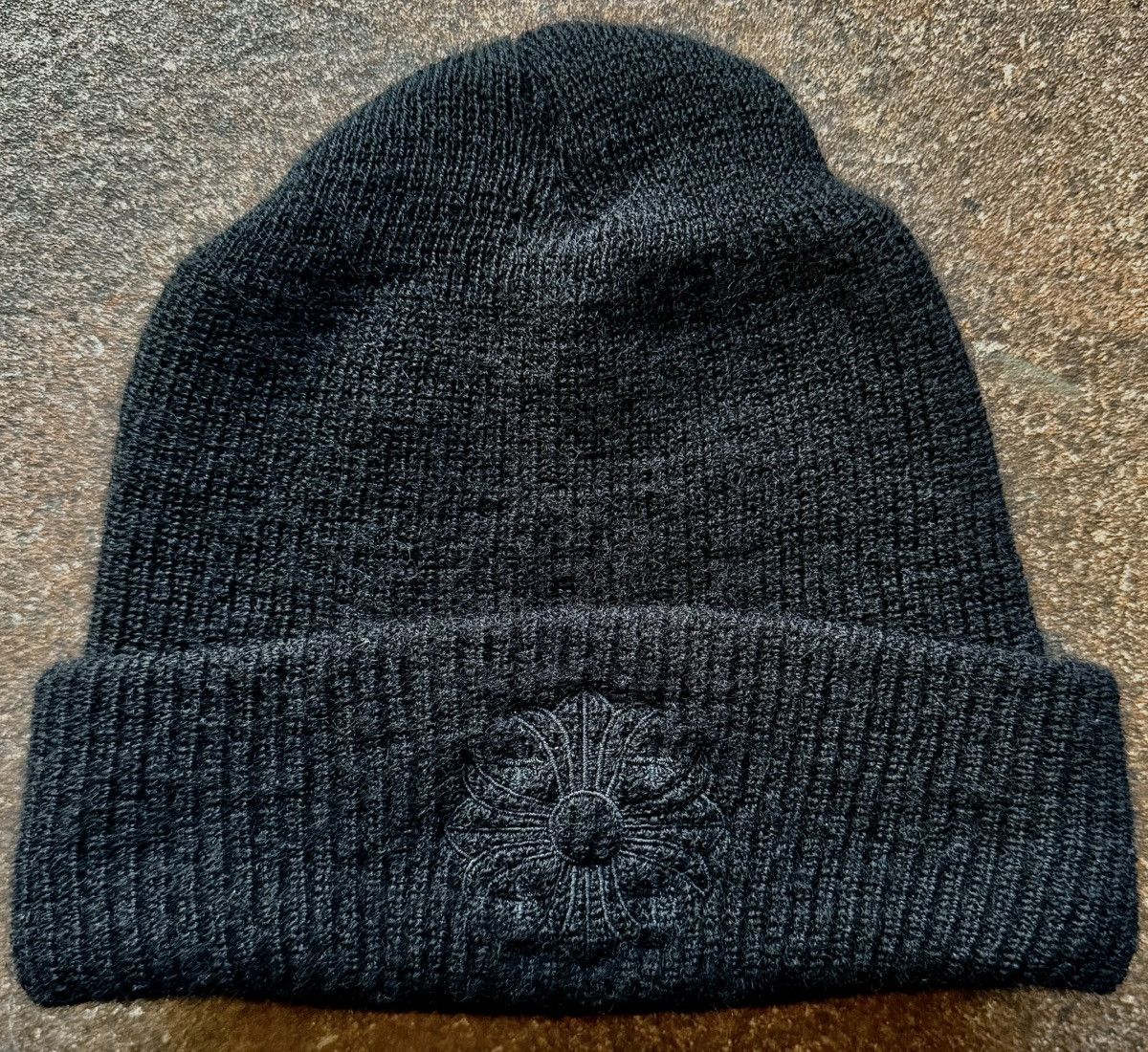 Chrome Hearts Chrome Hearts - + CROSS - Black Wool - Beanie Size ONE SIZE - 1 Thumbnail