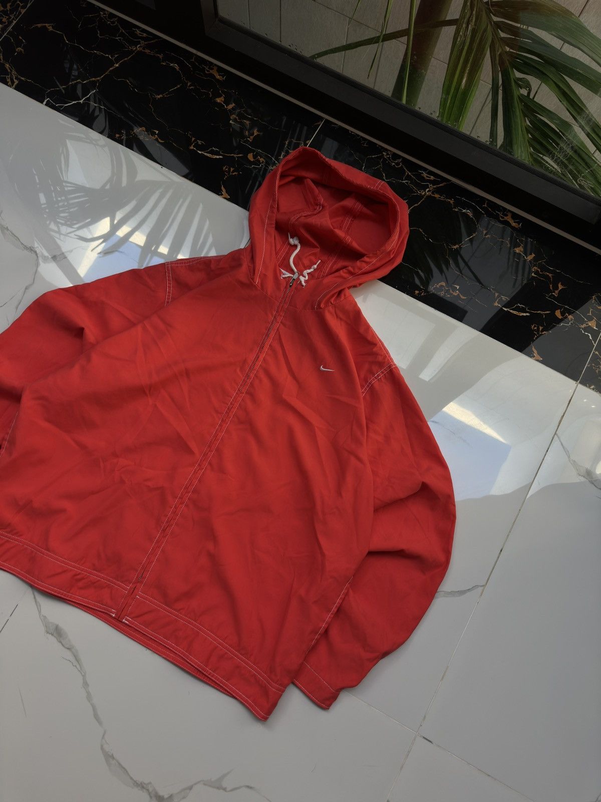 Nike × Vintage NIKE VINTAGE BASIC LOGO STREETWEAR LIGHT JACKET Size US L / EU 52-54 / 3 - 3 Thumbnail