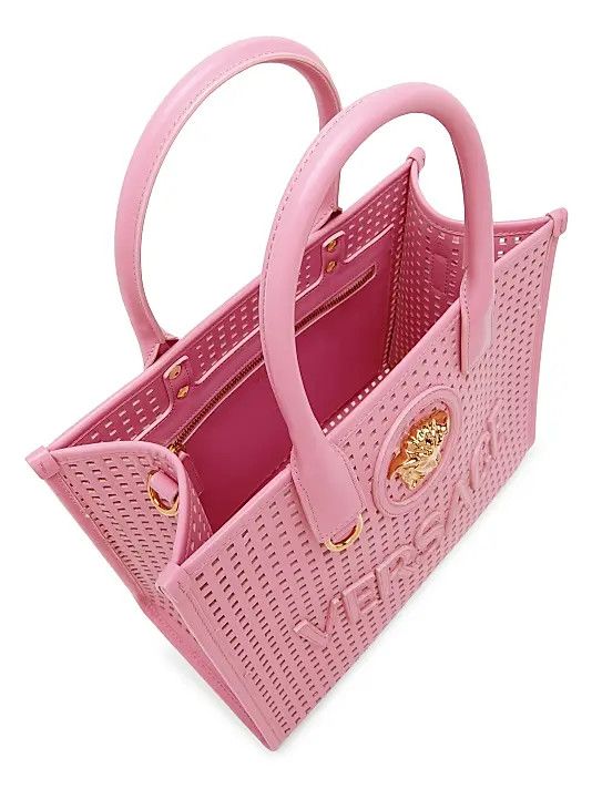 Versace os11x0126 Size: OS / Small Medusa Leather Tote Bag Size ONE SIZE - 3 Thumbnail