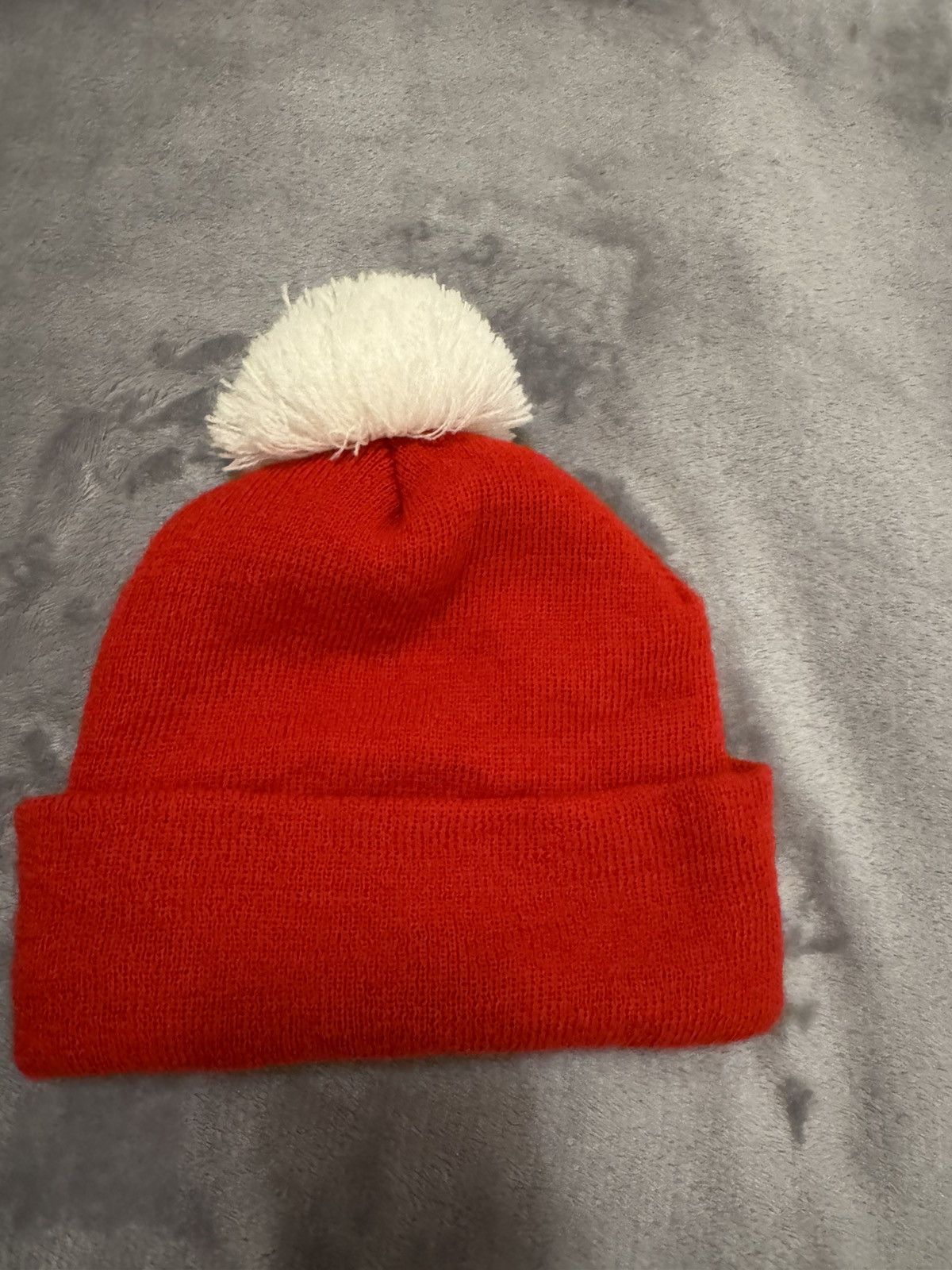 NBA NBA 75th Anniversary ESPN Red Knit Beanie Pom HatMade in USA Size ONE SIZE - 4 Thumbnail