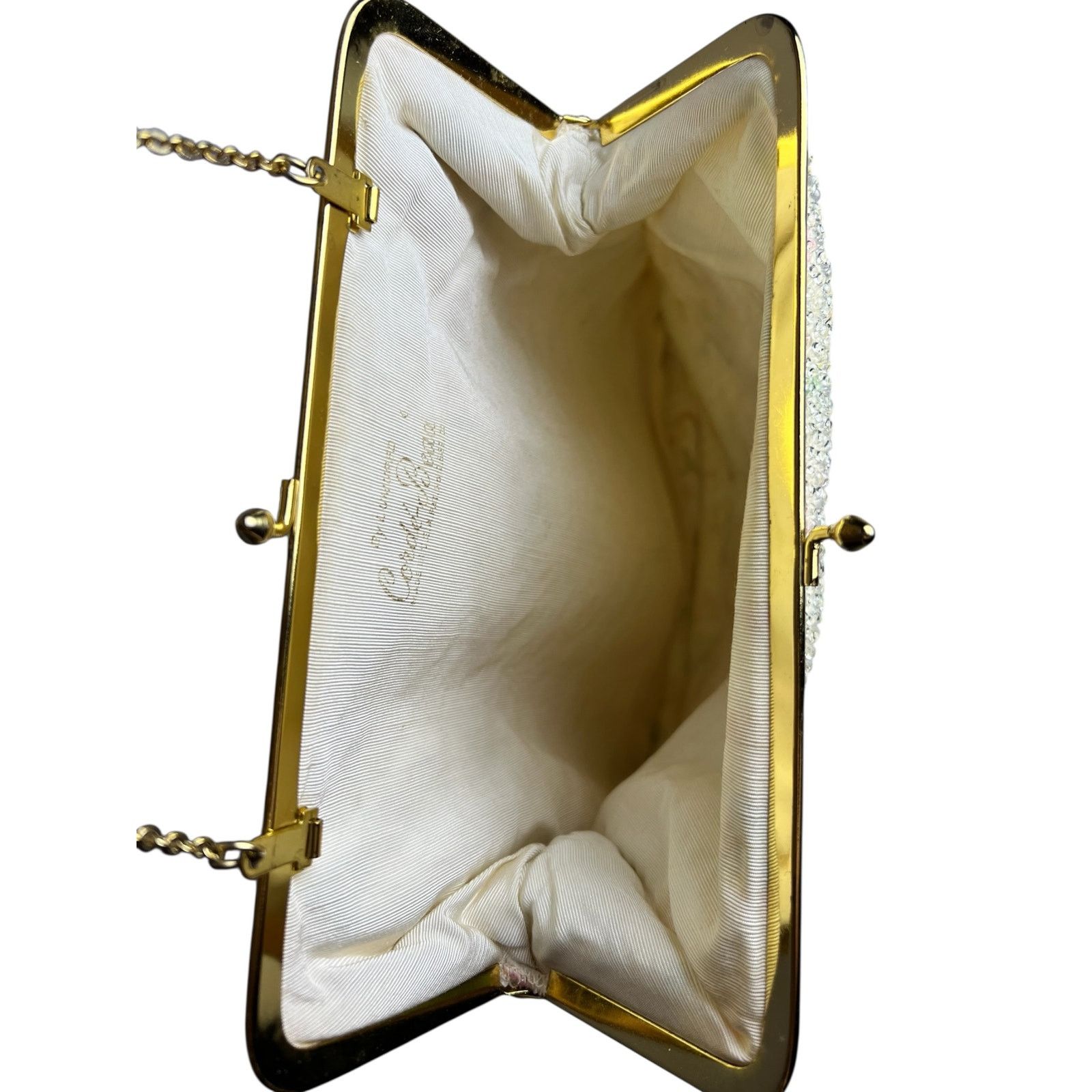 Other Vintage 1950s Corde-Bead Microbeaded Glam Evening Clutch Bag Size ONE SIZE - 2 Thumbnail