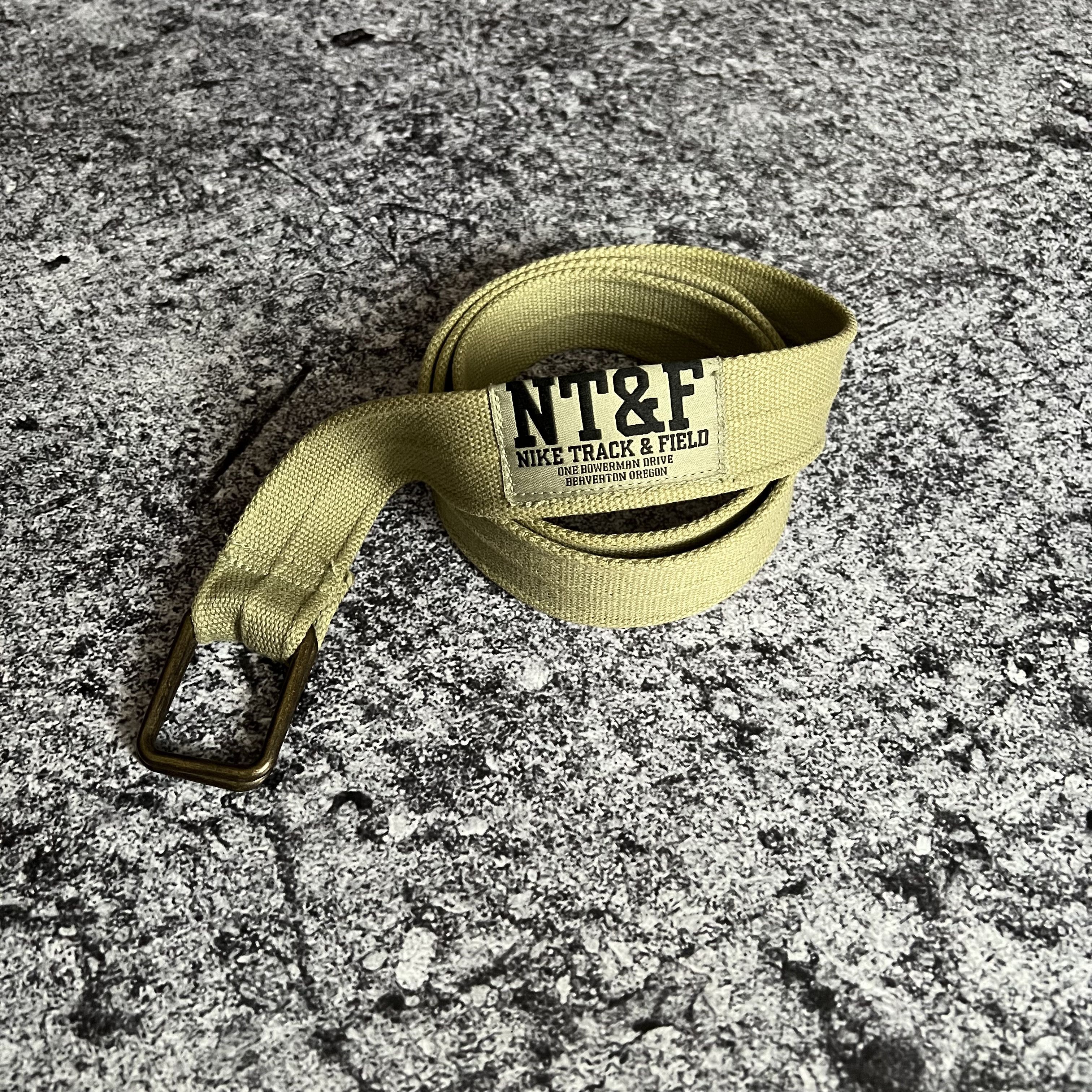 Nike Vintage Nike Track & Field Belt Big Logo Size One Size Size ONE SIZE - 2 Thumbnail