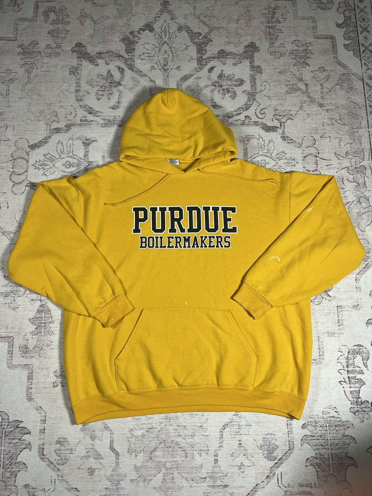 NCAA Vintage 90’s Essential Purdue Boilermakers College Hoodie Size US XL / EU 56 / 4 - 1 Thumbnail