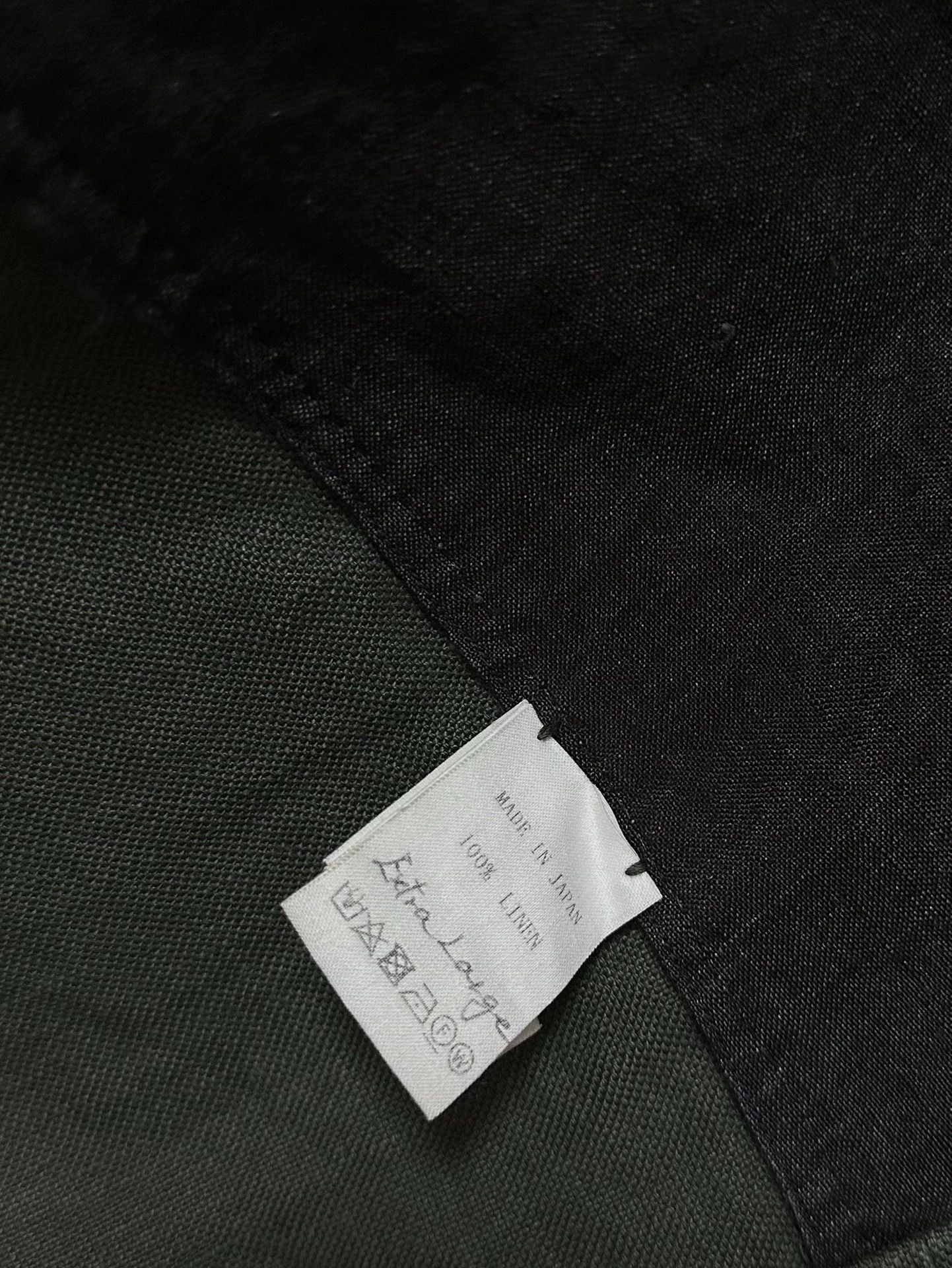 Other kaval ink-dyed linen jacket L gray-green Japan Size US L / EU 52-54 / 3 - 8 Thumbnail