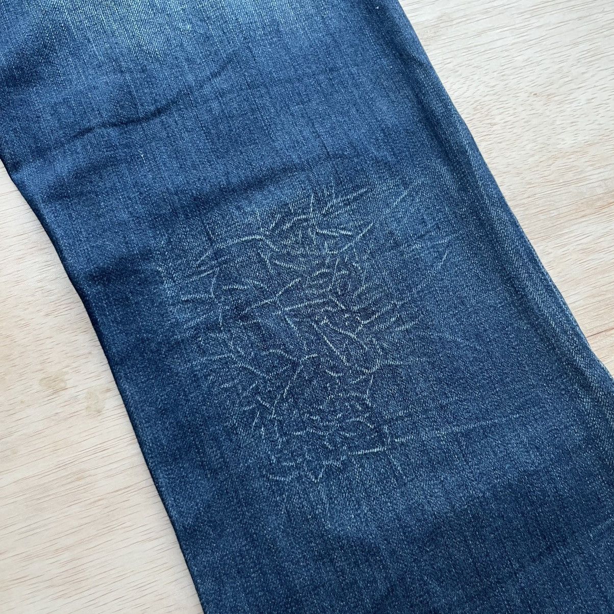 Japanese Brand OSAKA BIG TRAIN DISTRESSED REG FIT LIKE 14th ADDICTION Size US 30 / EU 46 - 3 Thumbnail