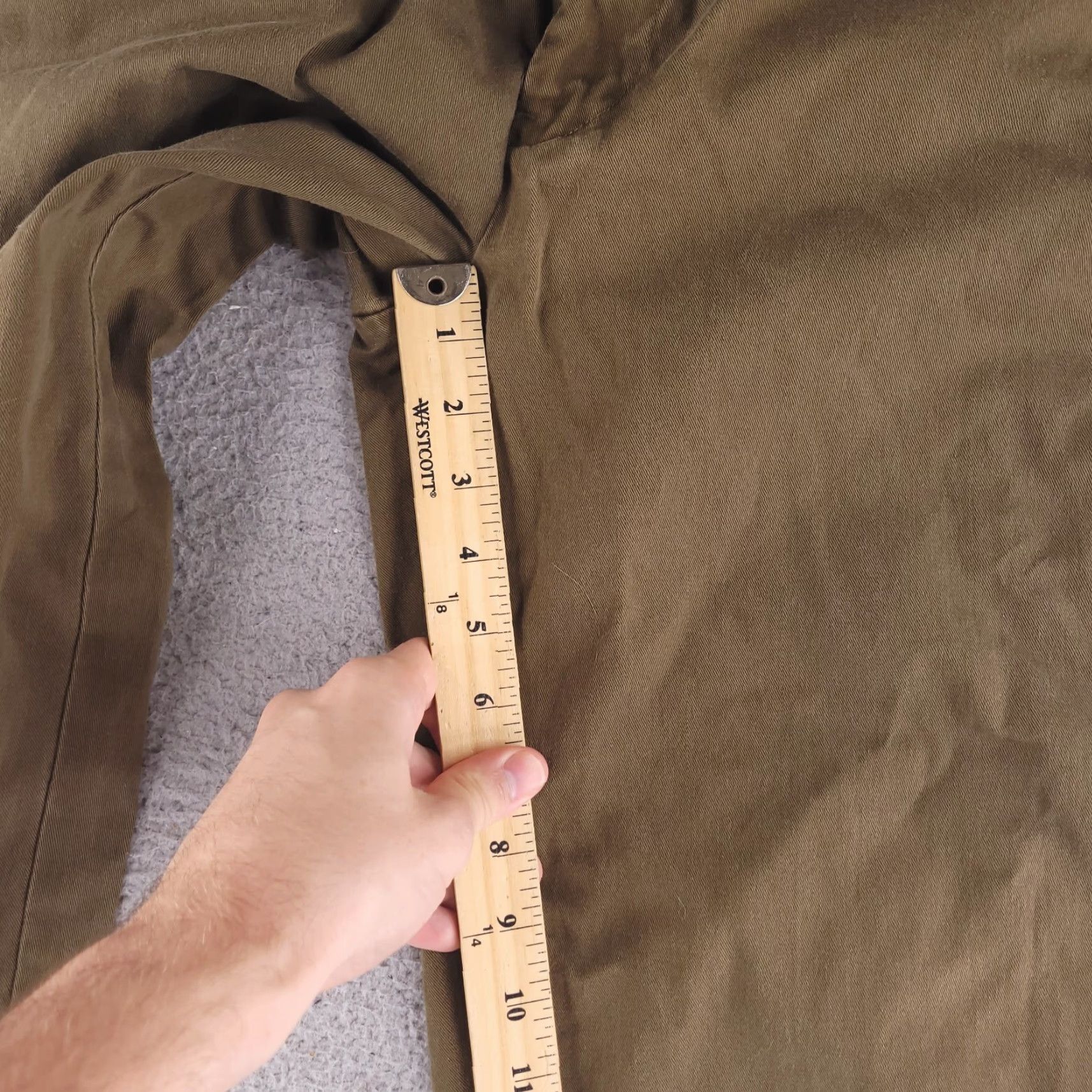 Polo Ralph Lauren Polo Ralph Lauren Pants Mens 36x31 Beige Cotton Straight Chino Casual Regular Fit Size US M / EU 48-50 / 2 - 7 Thumbnail