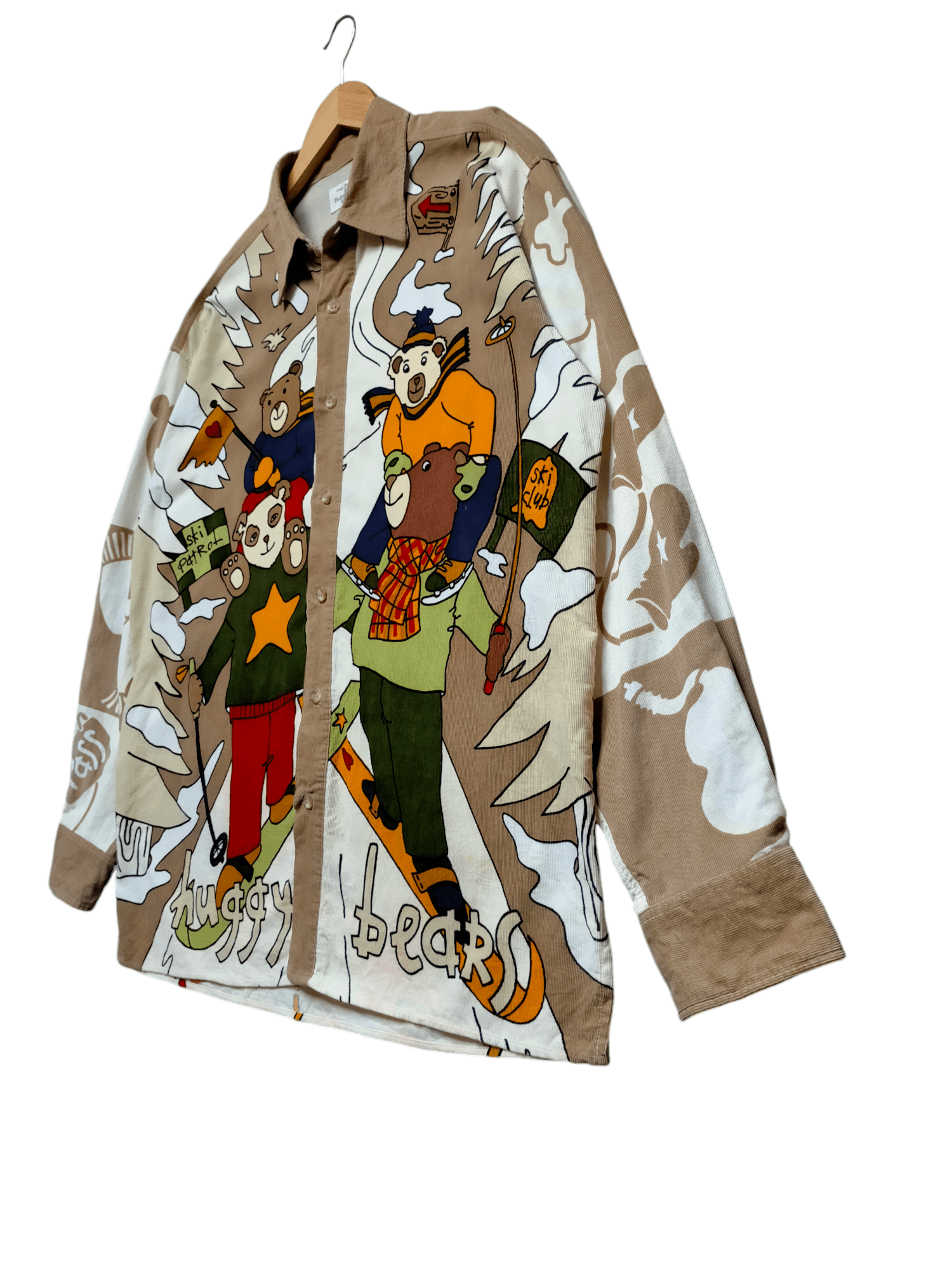Jean Charles De Castelbajac Vintage JC De Castelbajac Art Pattern Shirts Size US L / EU 52-54 / 3 - 2 Thumbnail