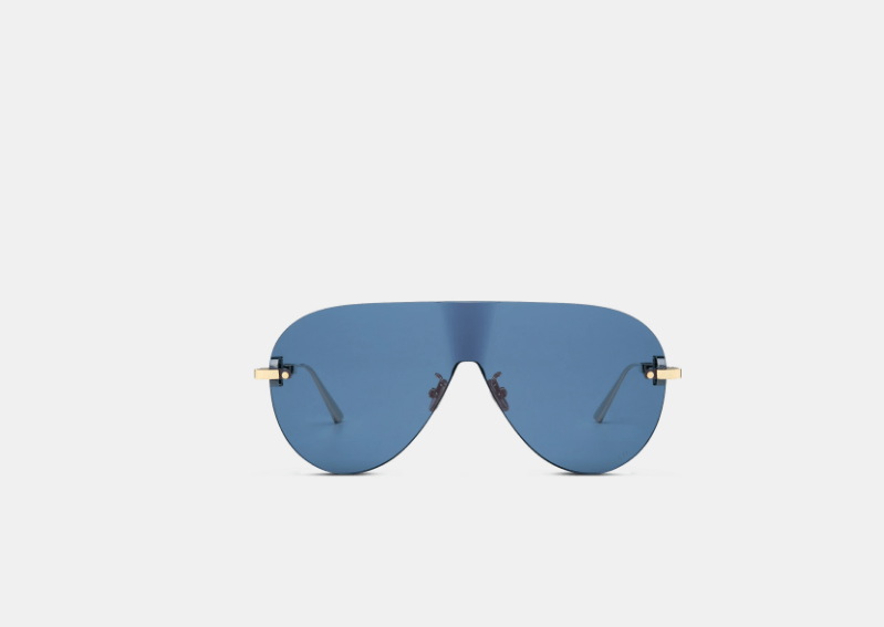 Dior o1w1db10725 Size : OS / CDCHM2 Sunglasses in Blue/Gold Size ONE SIZE - 1 Thumbnail