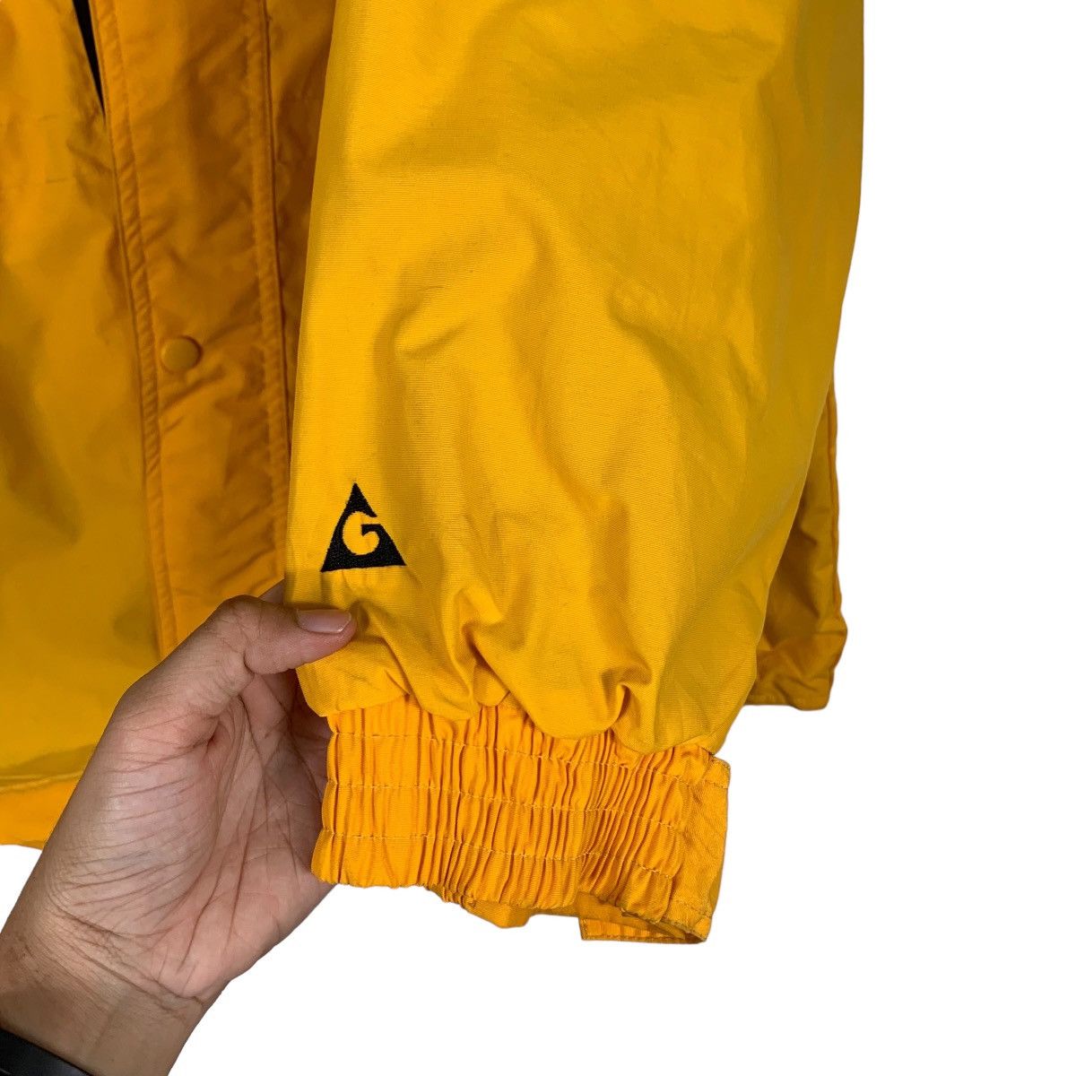 Japanese Brand GERRY Yellow Outdoor Jacket #1109-C50 Size US L / EU 52-54 / 3 - 11 Thumbnail