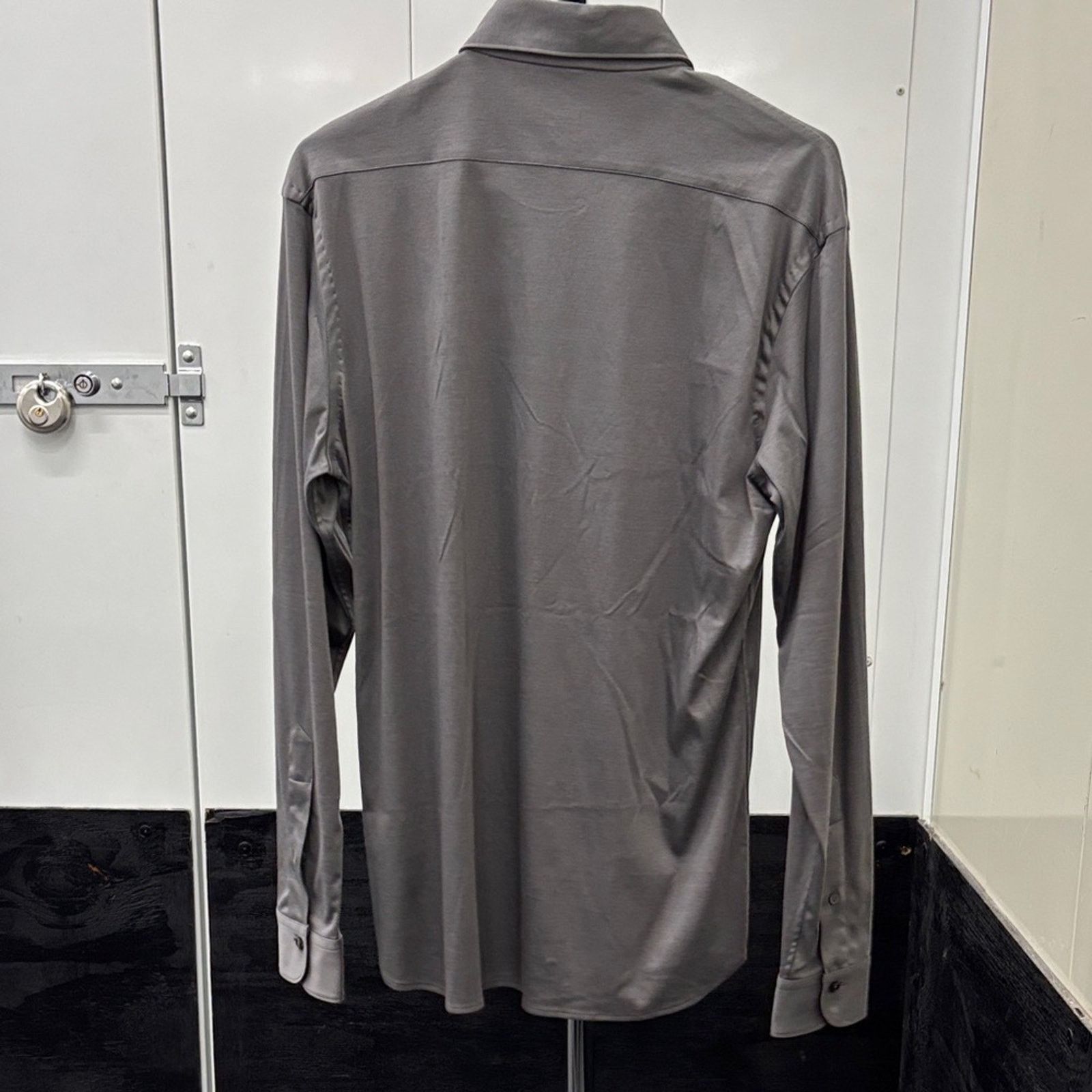 Other NWT Van Laack Gray Button-Up Shirt swiss cotton Size S Size US S / EU 44-46 / 1 - 8 Thumbnail