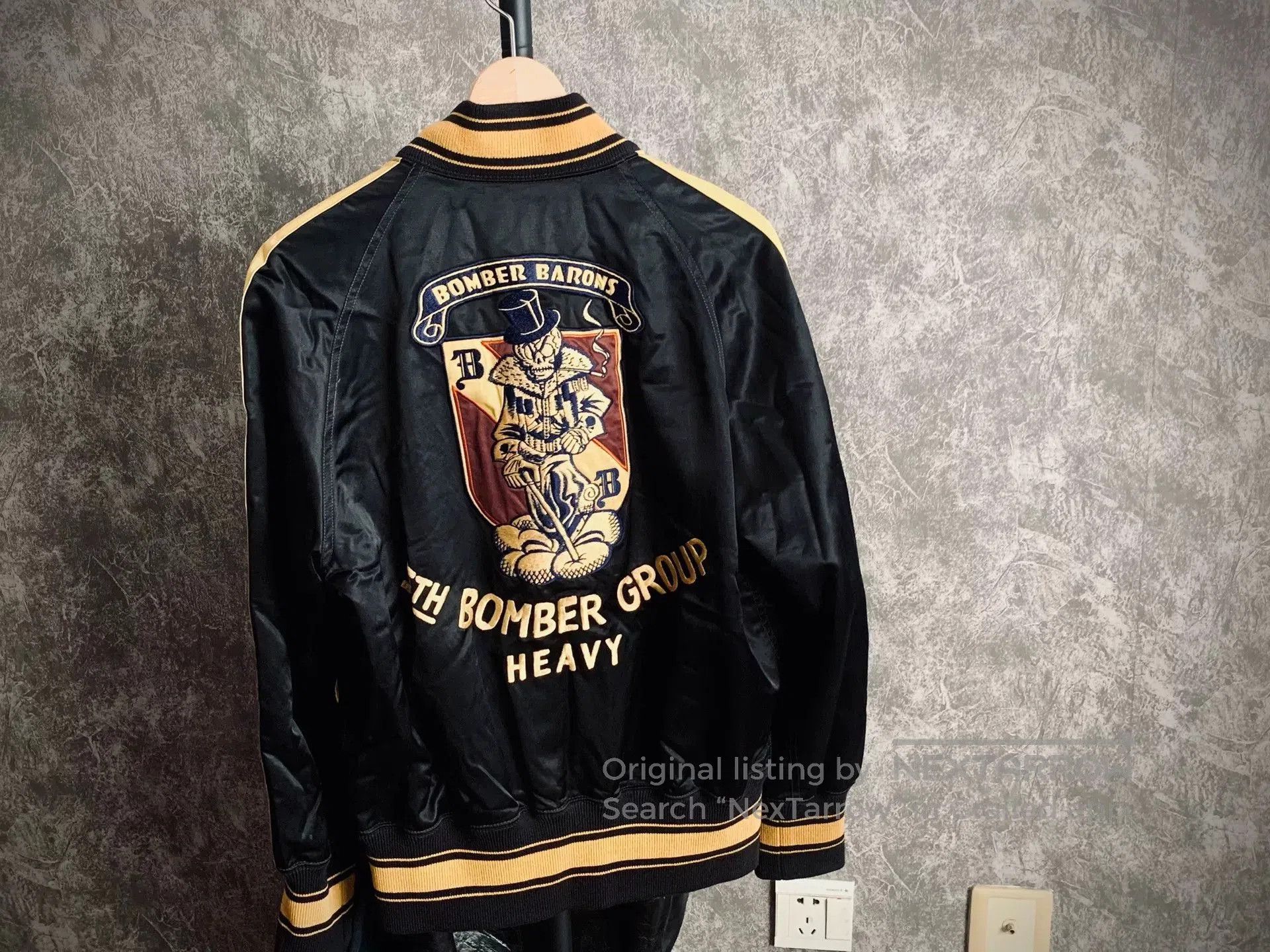 The Real McCoy's rare real mccoy bomber jacket with embroidery. Size US M / EU 48-50 / 2 - 1 Thumbnail