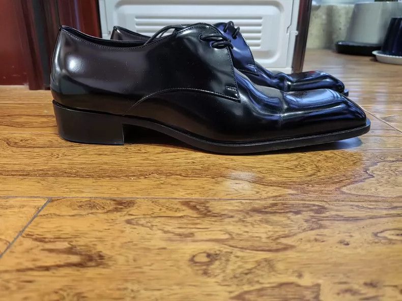 Saint Laurent Paris Saint Laurent Paris Dress Leather Shoes 2505-Nextarrow Size US 7.5 / EU 40-41 - 2 Thumbnail