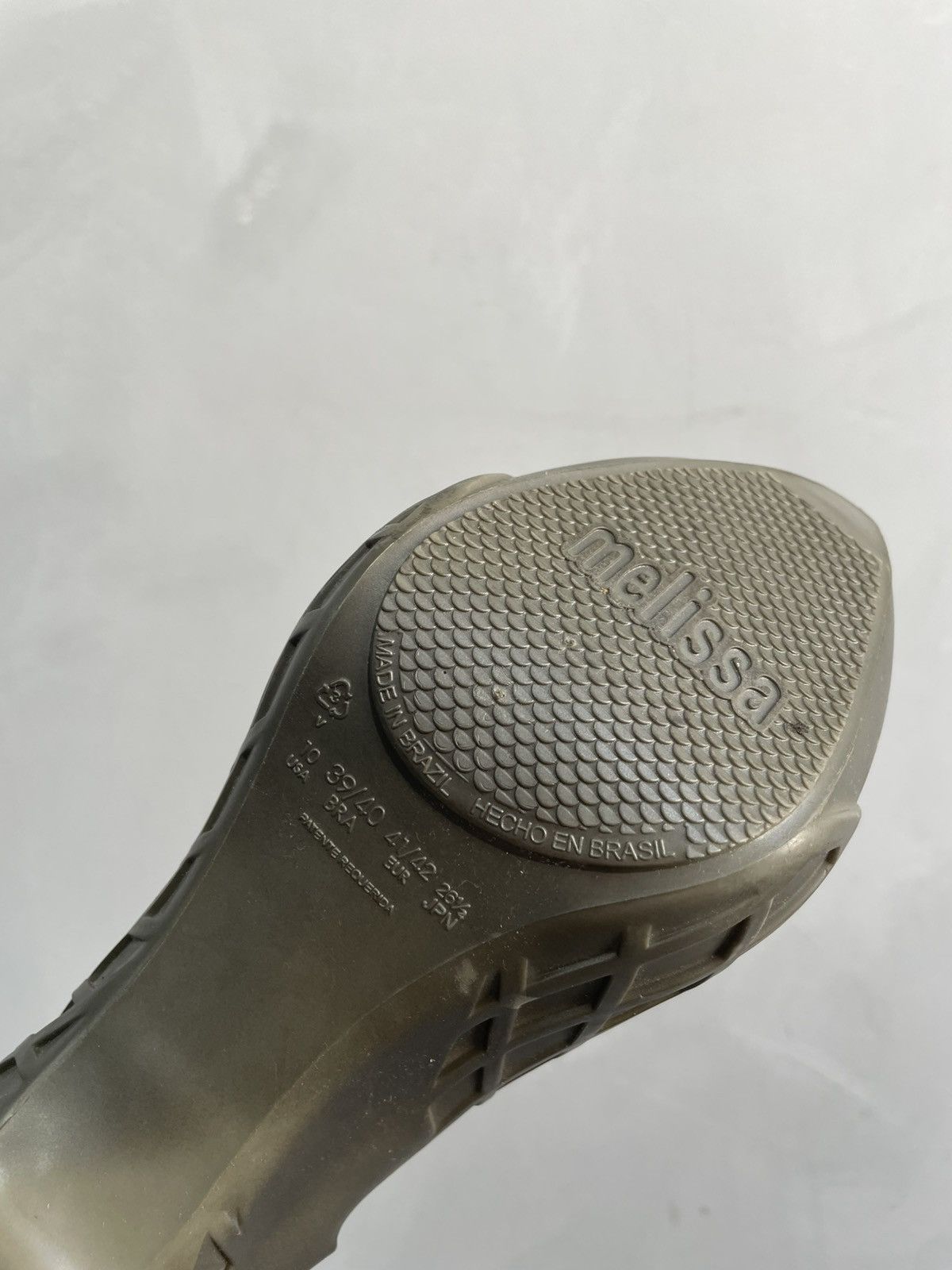Jean Paul Gaultier Rare rubber melissa x jean paul gaultier heel boots Size US 11 / IT 41 - 8 Thumbnail