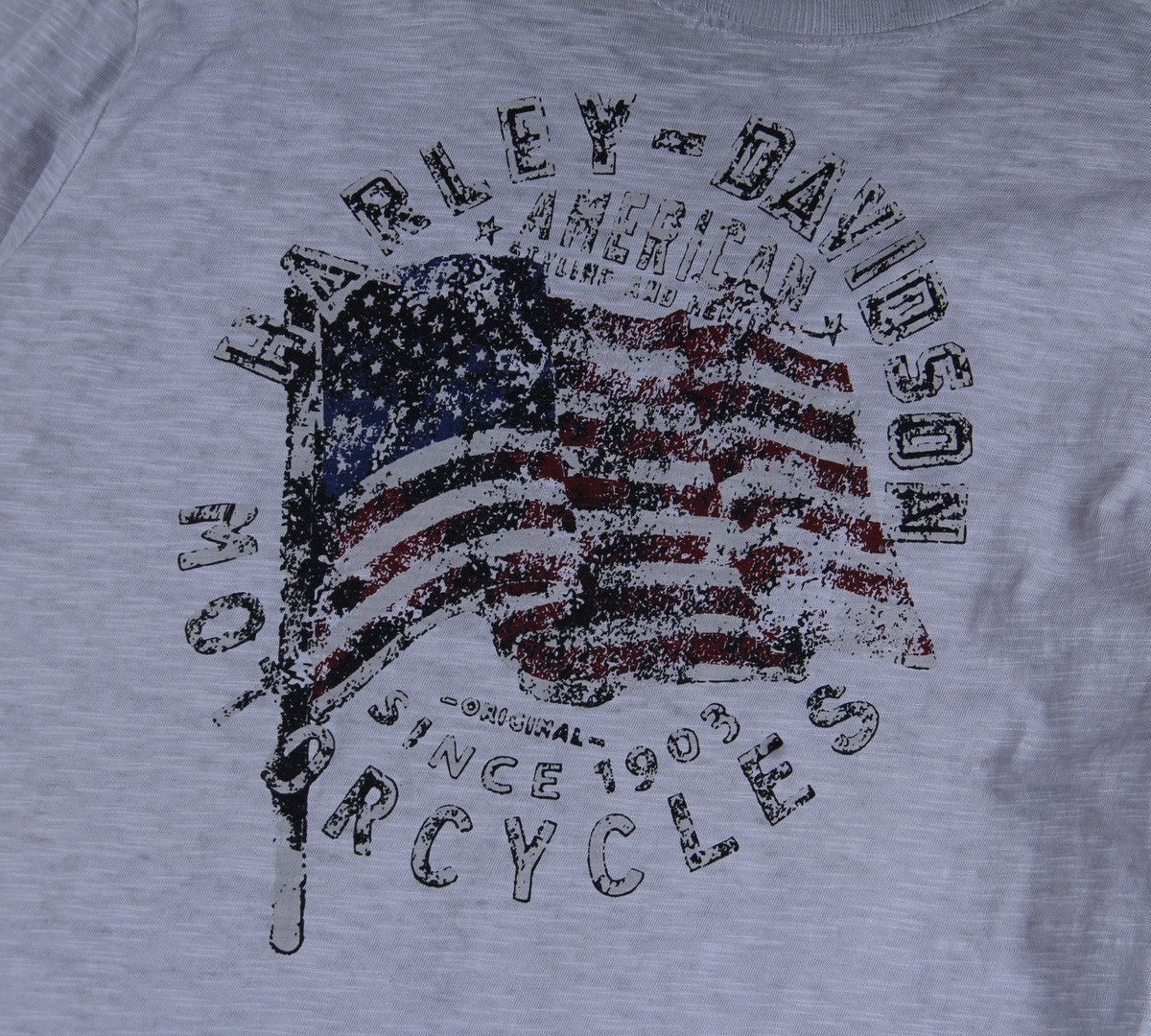 Harley Davidson Harley Davidson Tee Grey T Shirt USA Moto Racing Vintage S Size US S / EU 44-46 / 1 - 3 Thumbnail