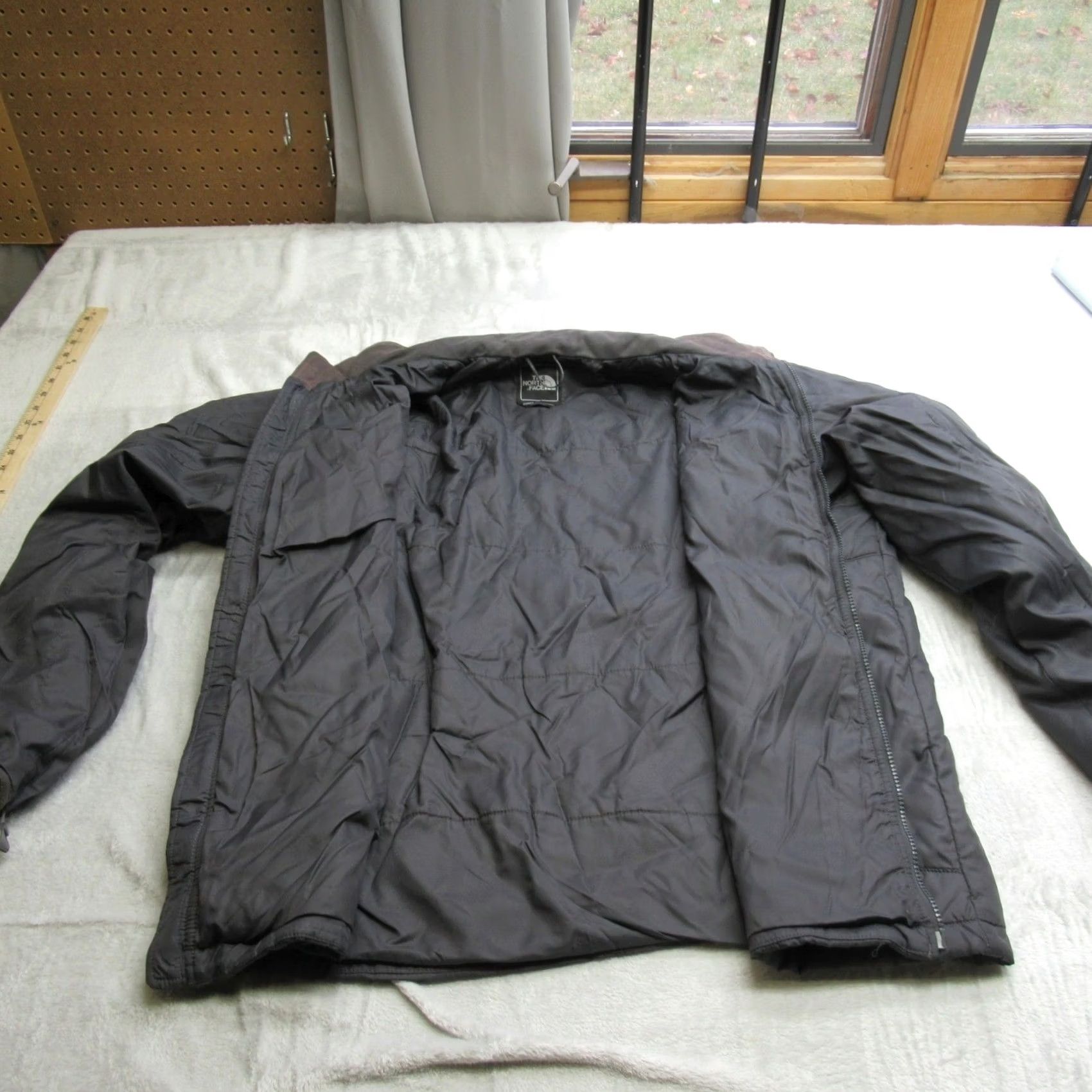 The North Face VINTAGE The North Face Jacket Mens XL Black Pockets Light Rain Wind Full Zip Interchange Size US XL / EU 56 / 4 - 3 Thumbnail